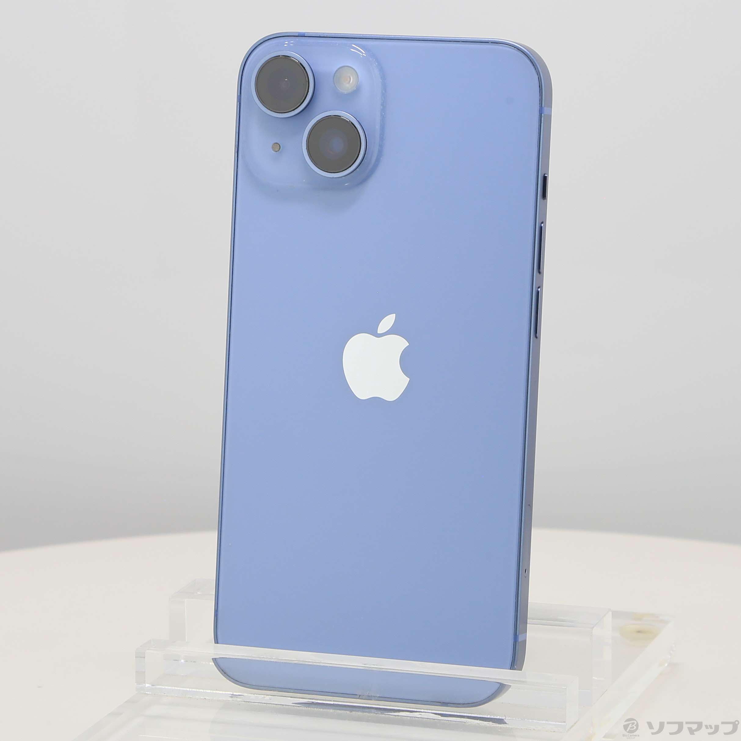 中古】iPhone14 128GB ブルー MPVJ3J／A SIMフリー [2133073060195