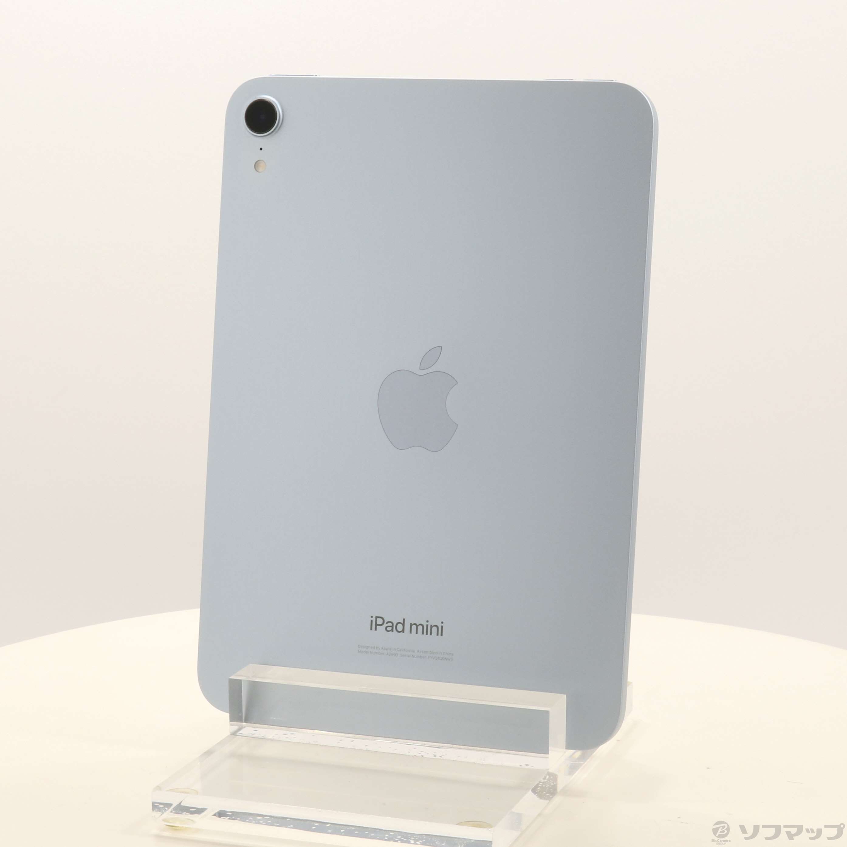 中古】iPad mini(A17 Pro) 128GB ブルー MXN73J／A Wi-Fi ［8.3インチ