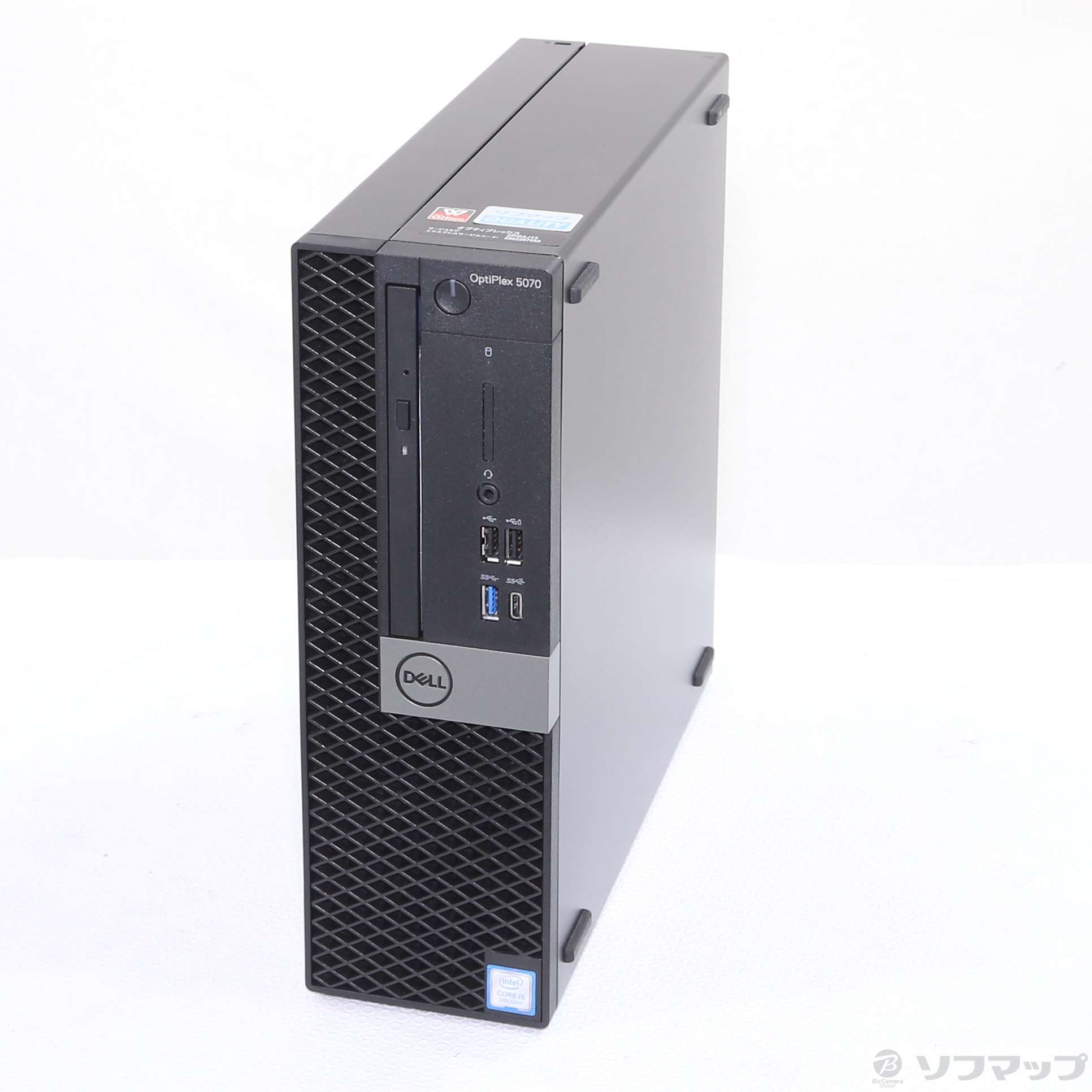 中古】Optiplex 5070 ［Core-i5-9500 (3GHz)／8GB／SSD128GB
