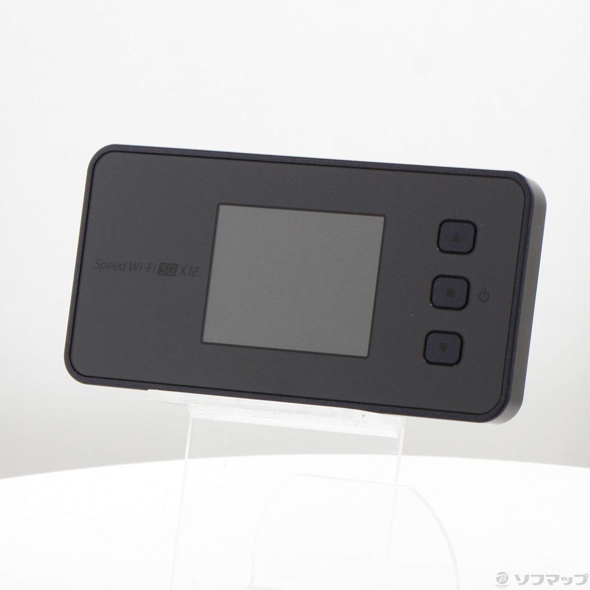 中古】Speed Wi-Fi 5G X12 NAR03SKU シャドーブラック SIMフリー