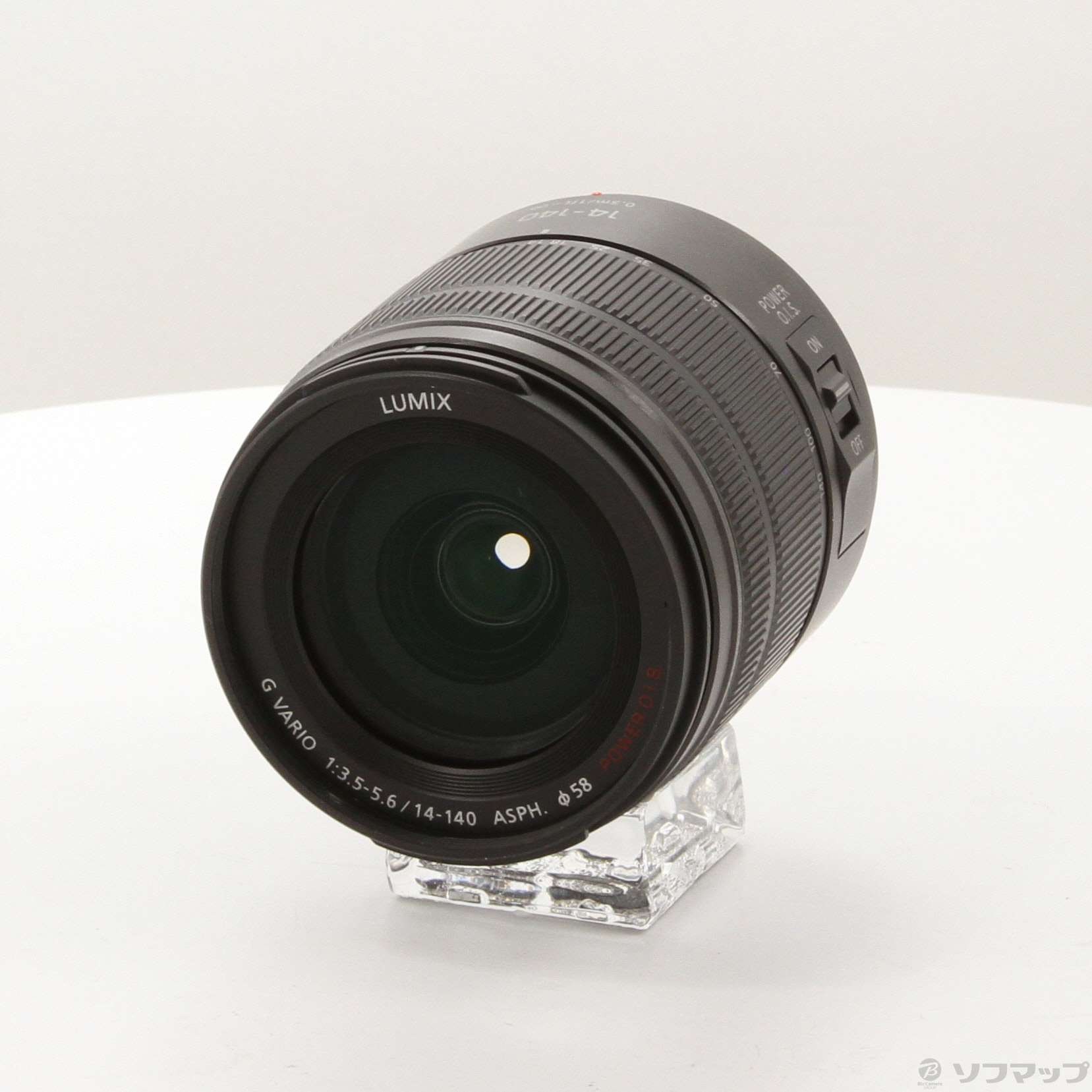 中古】LUMIX G VARIO 14-140mm／F3.5-5.6 II ASPH.／POWER O.I.S. H