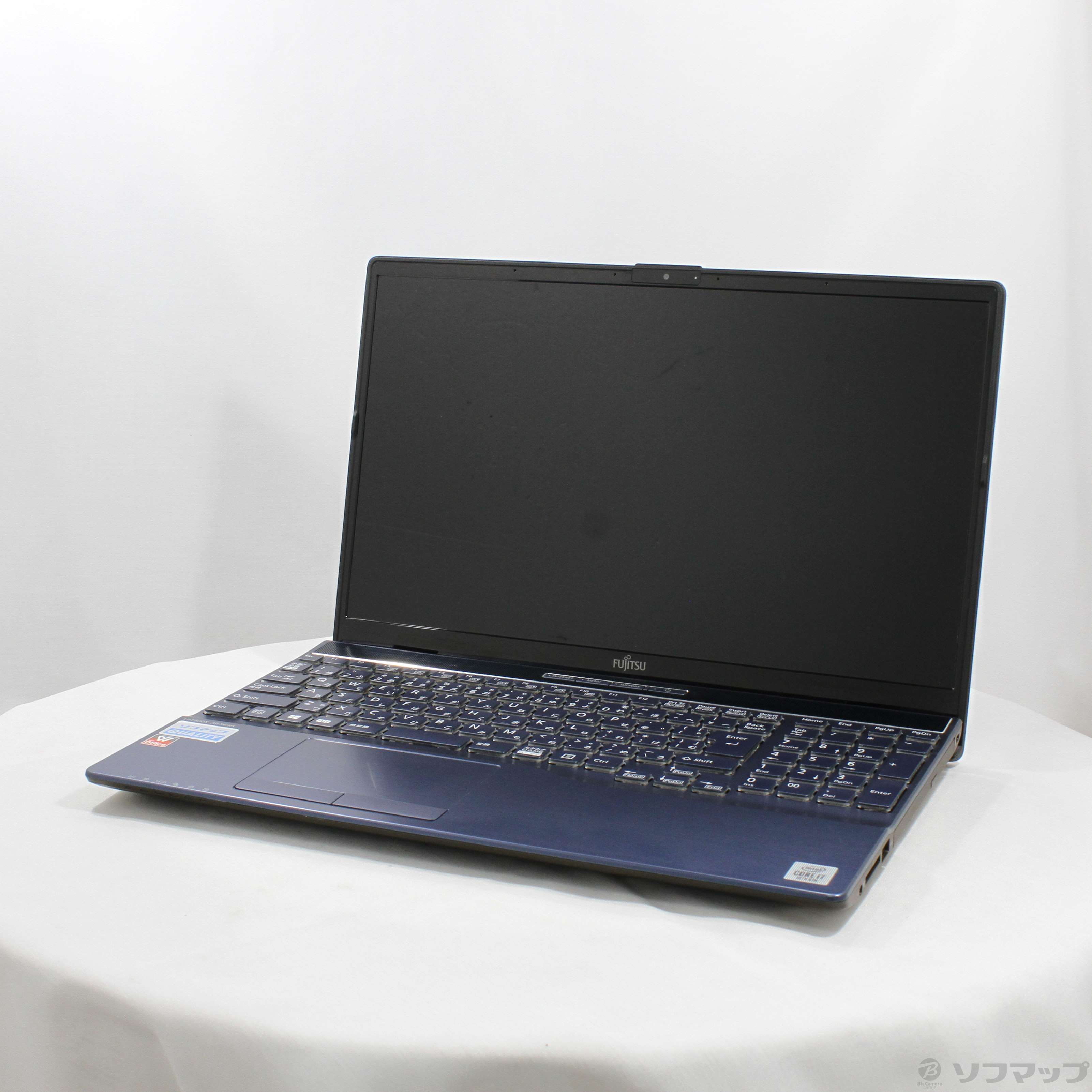 中古】LIFEBOOK AH77／E2 FMVA77E2L メタリックブルー 〔Windows 10