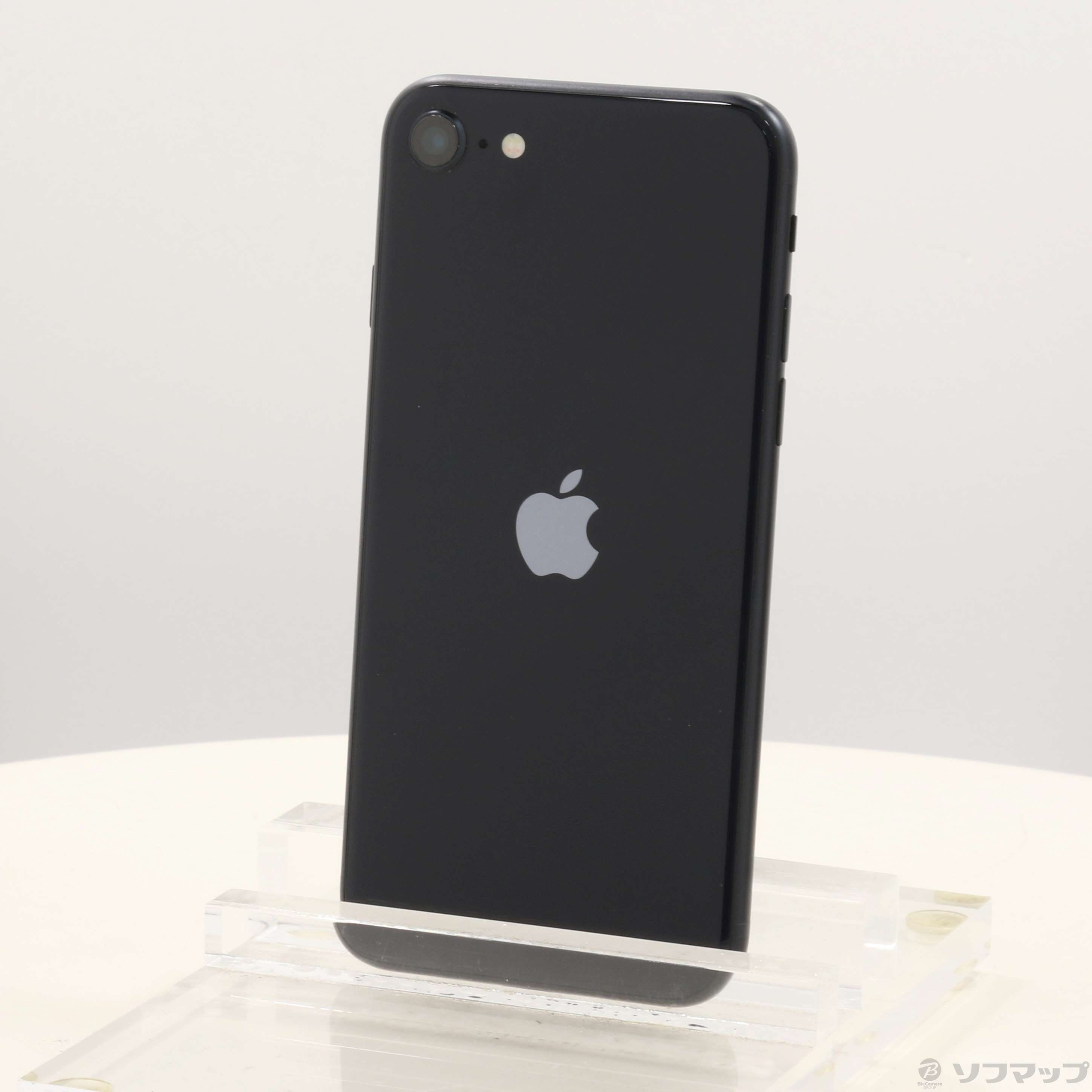 中古】iPhone SE 第3世代 64GB ミッドナイト MMYC3J／A SIMフリー
