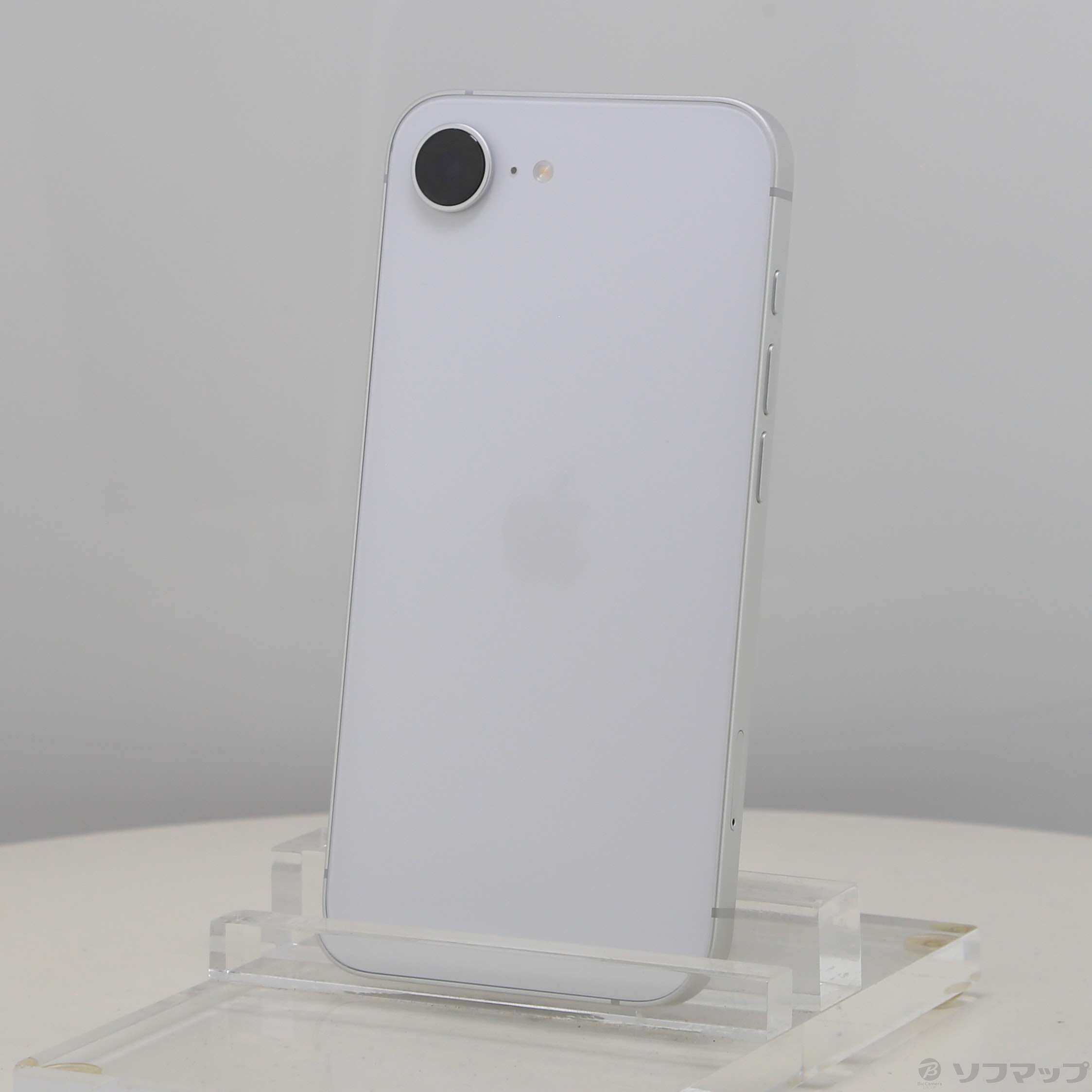 【中古美品】iPhone16e ホワイト128GB SIMフリー 中古】〔展示品〕 iPhone16e 128GB ホワイト MD1R4J／A SIMフリー