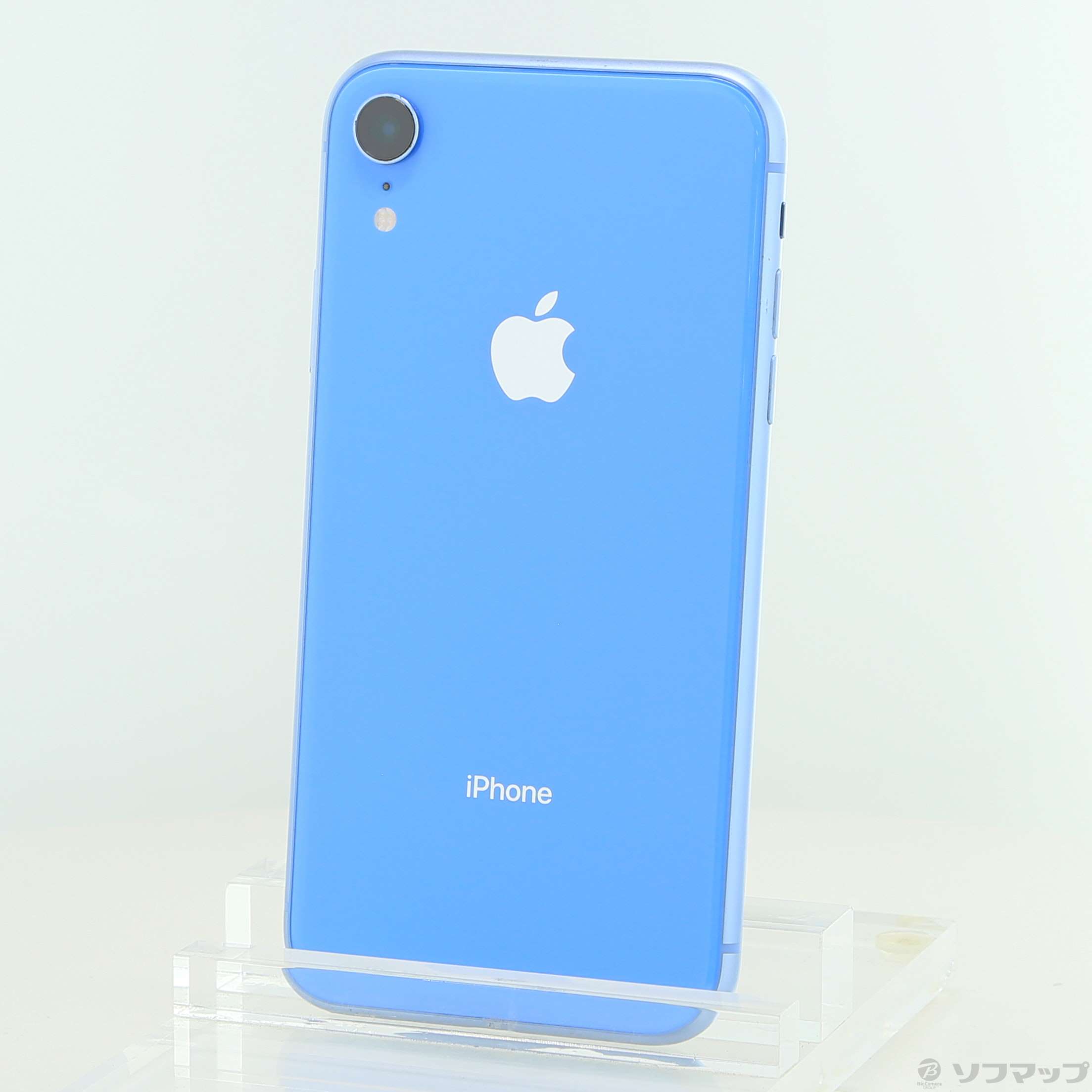 中古】iPhoneXR 128GB ブルー MT0U2J／A SIMフリー [2133074273044