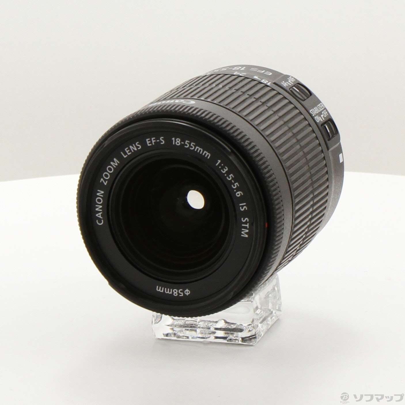 中古】Canon EF-S 18-55mm F3.5-5.6 IS STM (レンズ) [2133074420677