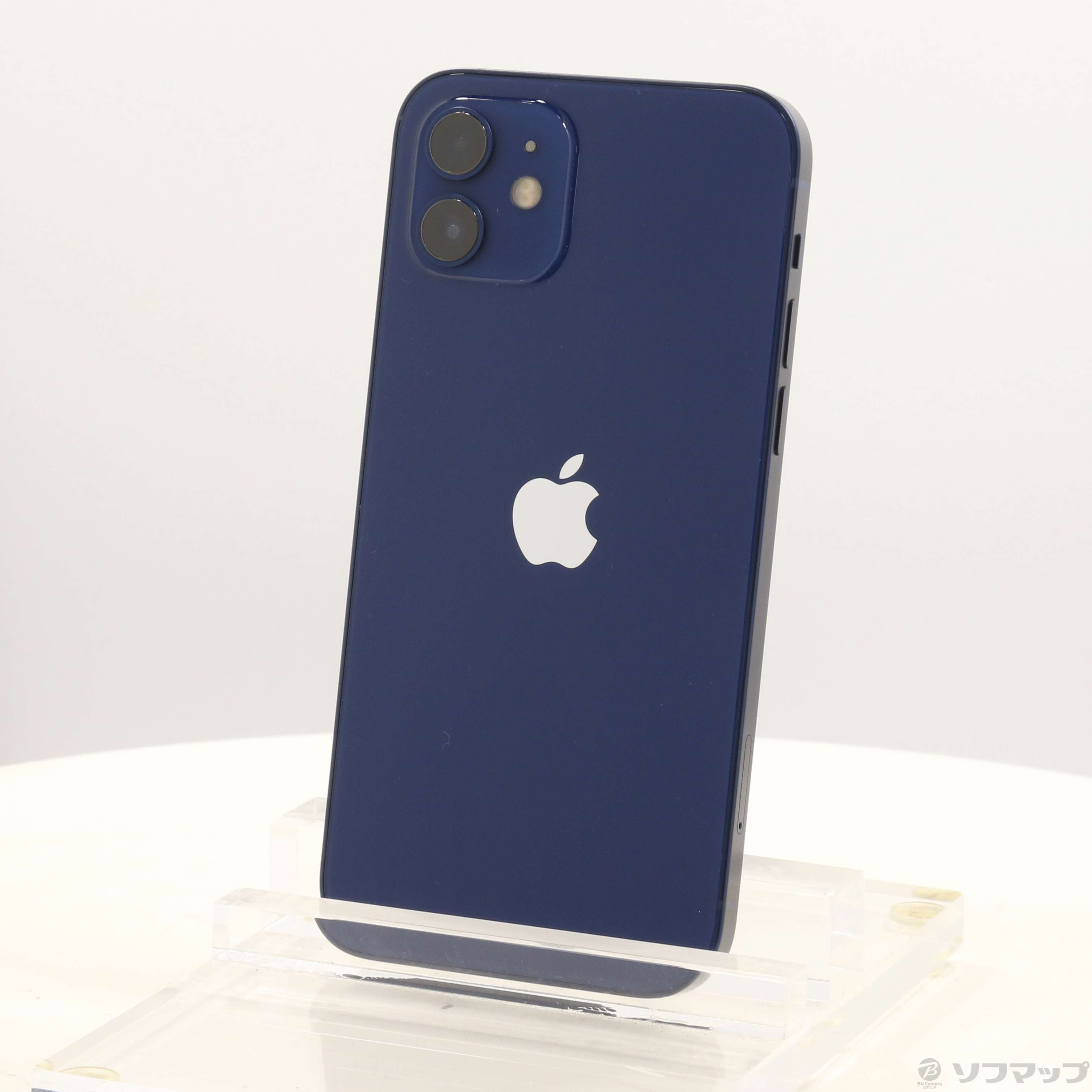 中古】iPhone12 64GB ブルー MGHR3J／A SIMフリー [2133074509723