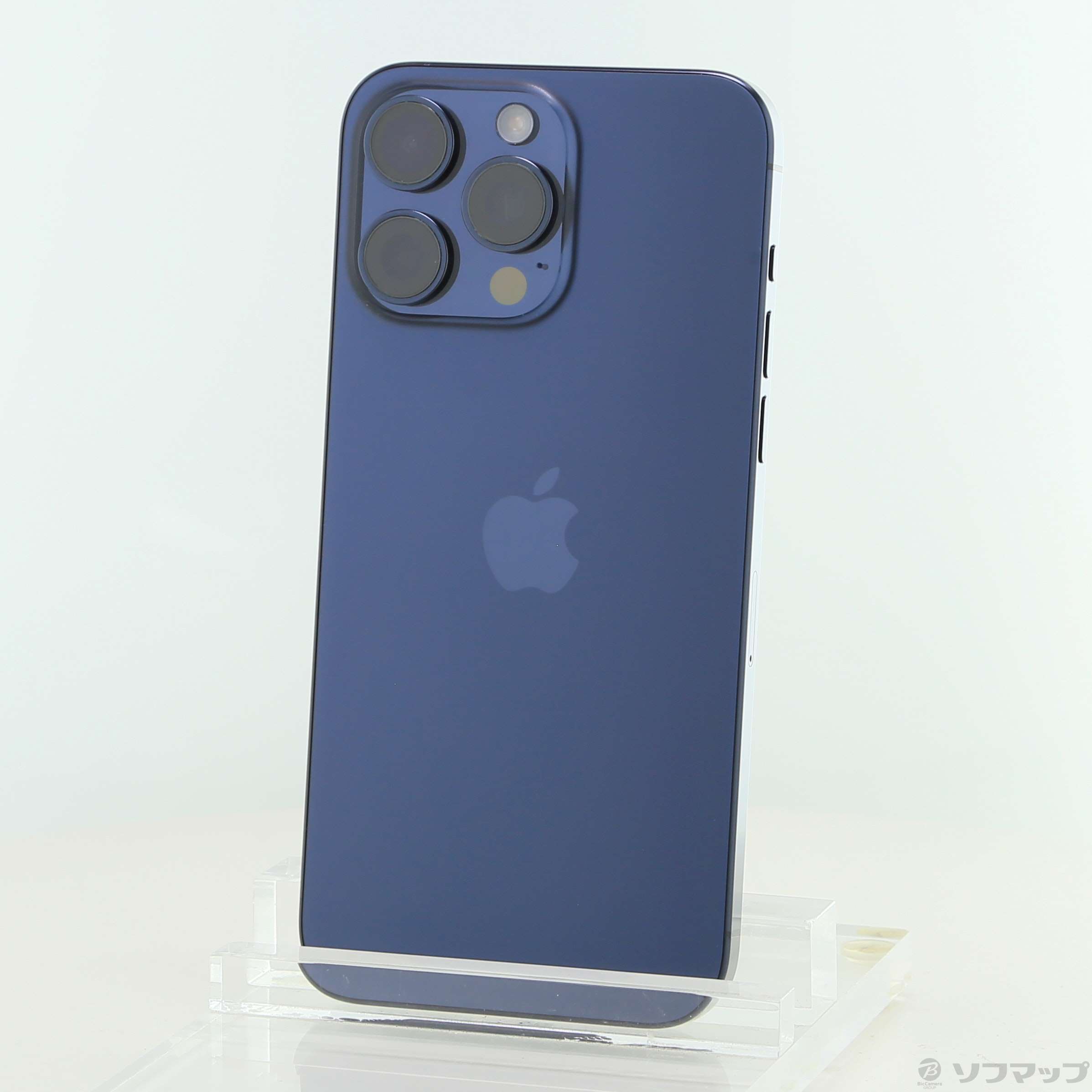 中古】iPhone15 Pro Max 256GB ブルーチタニウム MU6T3J／A SIMフリー