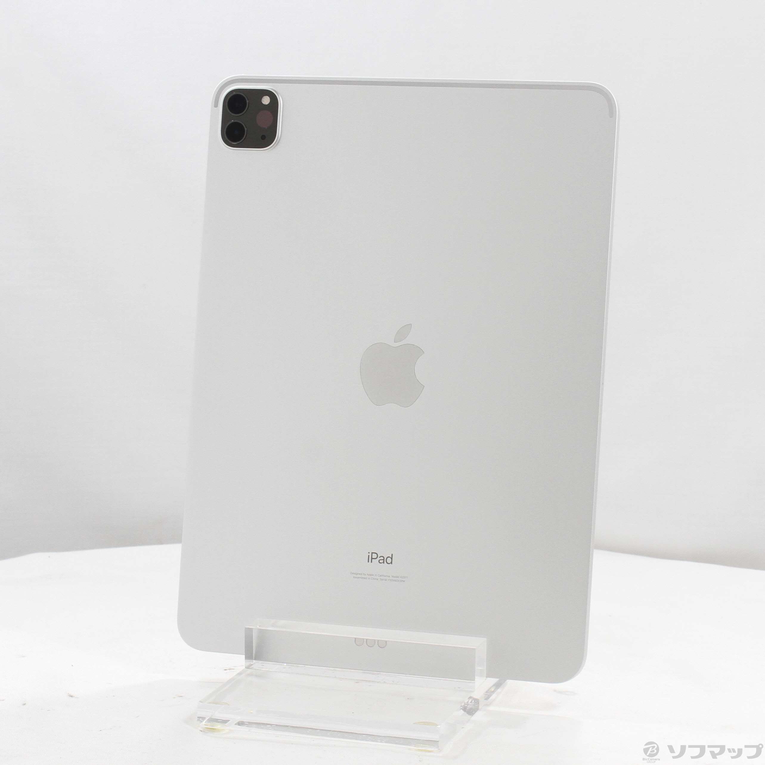 （ホワイトスポットあり）中古iPad Pro 11インチM1モデル　付属品あり 中古】iPad Pro 11インチ 第3世代 256GB シルバー MHQV3J／A Wi-Fi