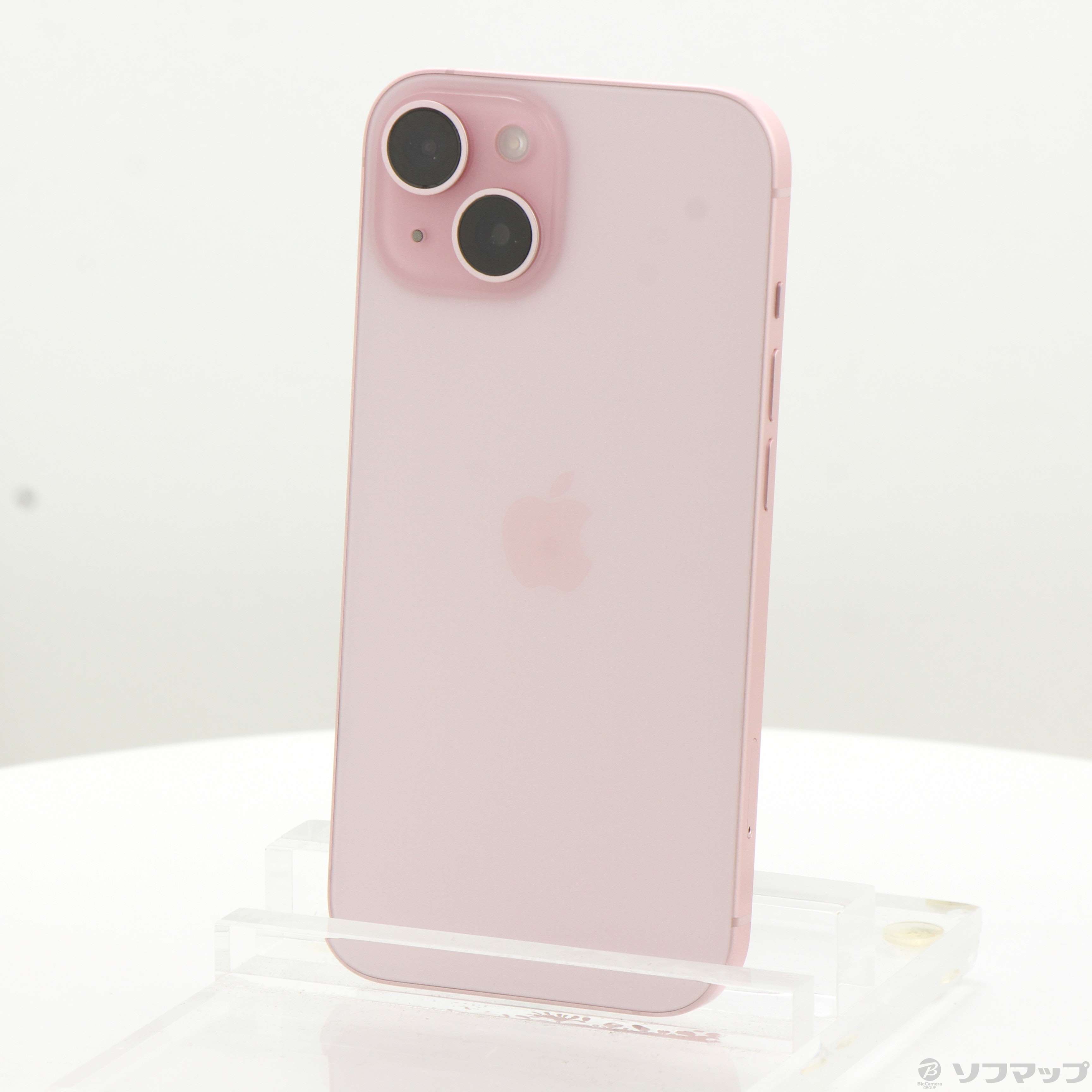 中古】iPhone15 256GB ピンク MTMP3J／A SIMフリー [2133074743202