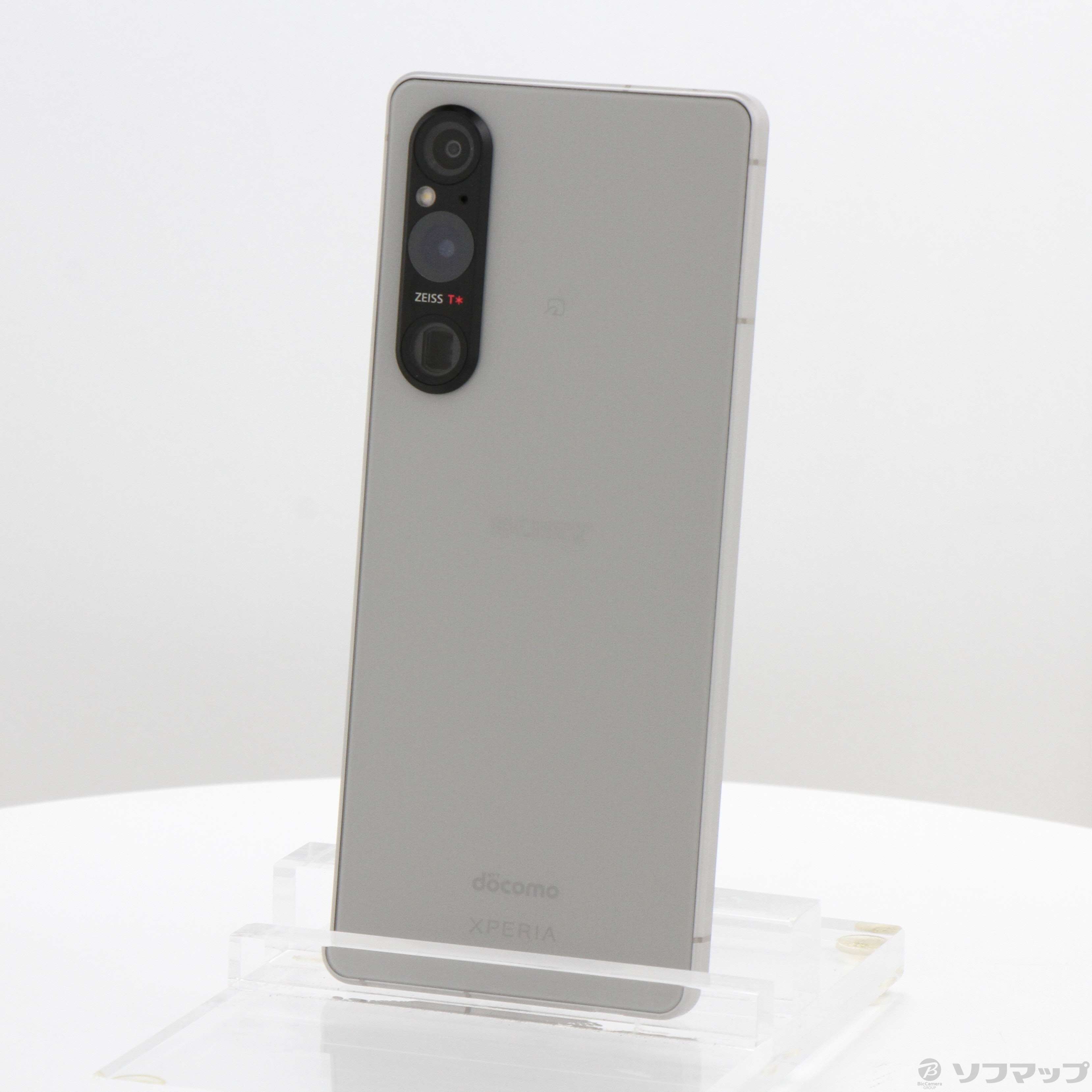 Xperia 1 Ⅴ プラチナシルバー 512GB + 512GB 中古】Xperia 1 V 256GB プラチナシルバー SO-51D docomo SIMフリー