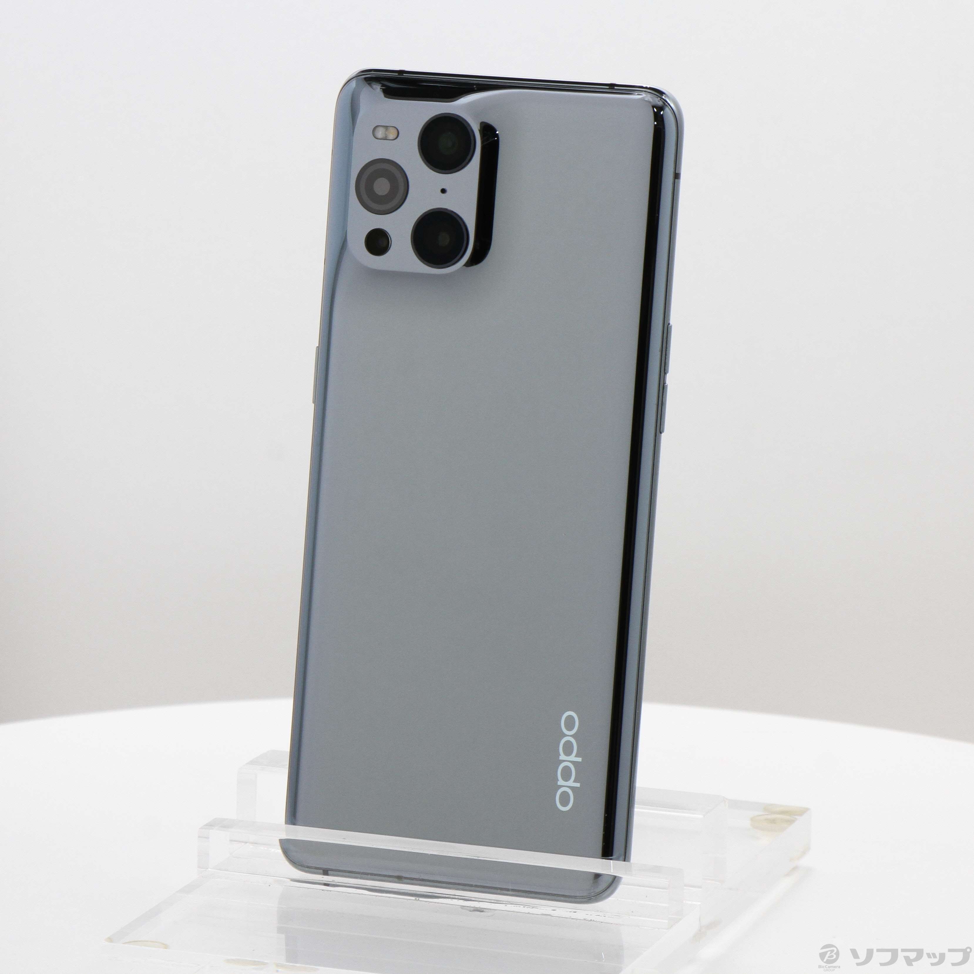 中古】OPPO Find X3 Pro 256GB グロスブラック CPH2173 SIMフリー