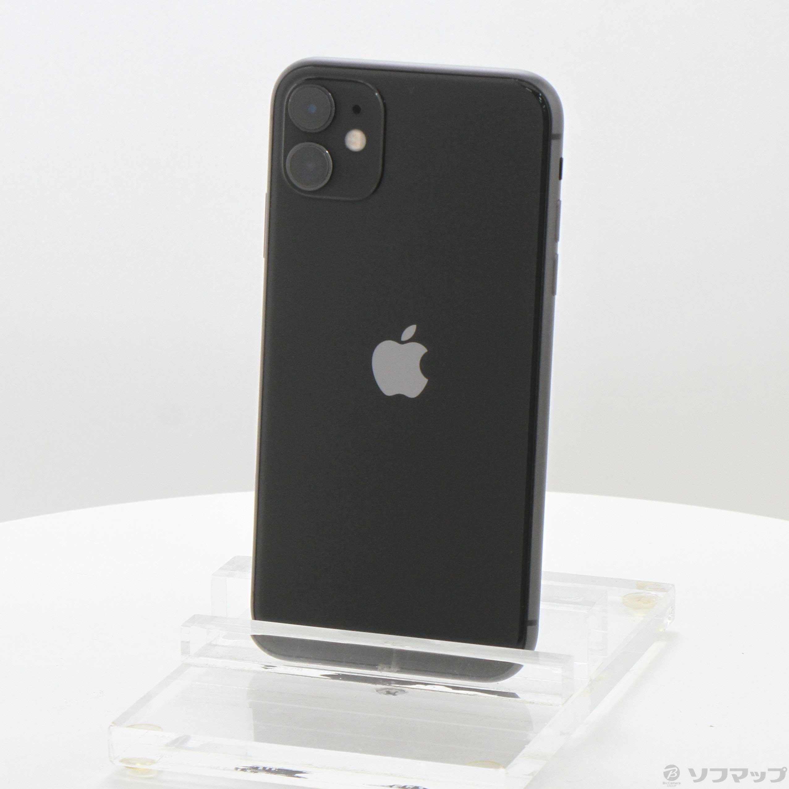 中古】iPhone11 128GB ブラック NWM02J／A au [2133075258187