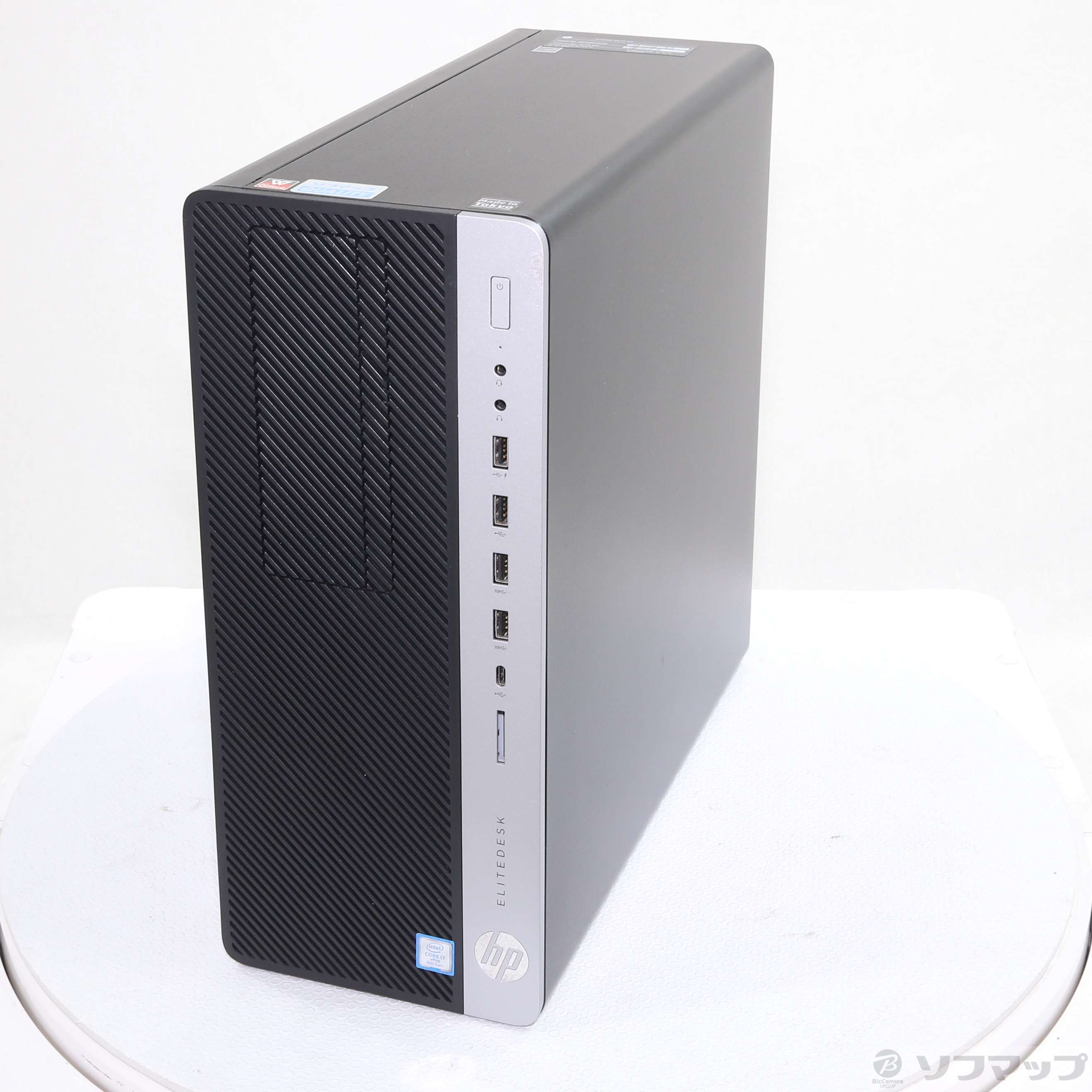 中古】HP EliteDesk 800 G4 2UZ41AV ［Core-i7-8700 (3.2GHz)／32GB
