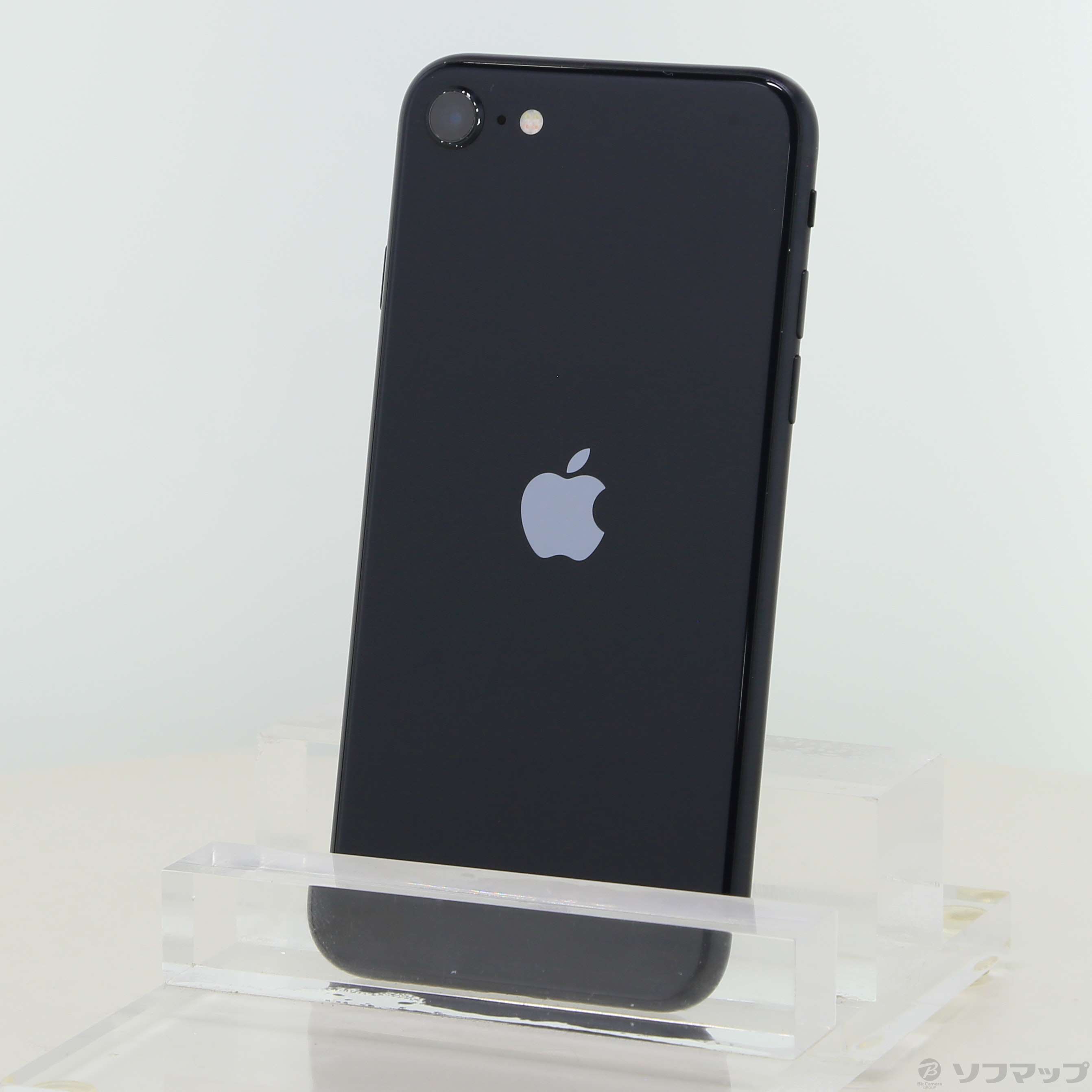 中古】iPhone SE 第3世代 64GB ミッドナイト MMYC3J／A SIMフリー