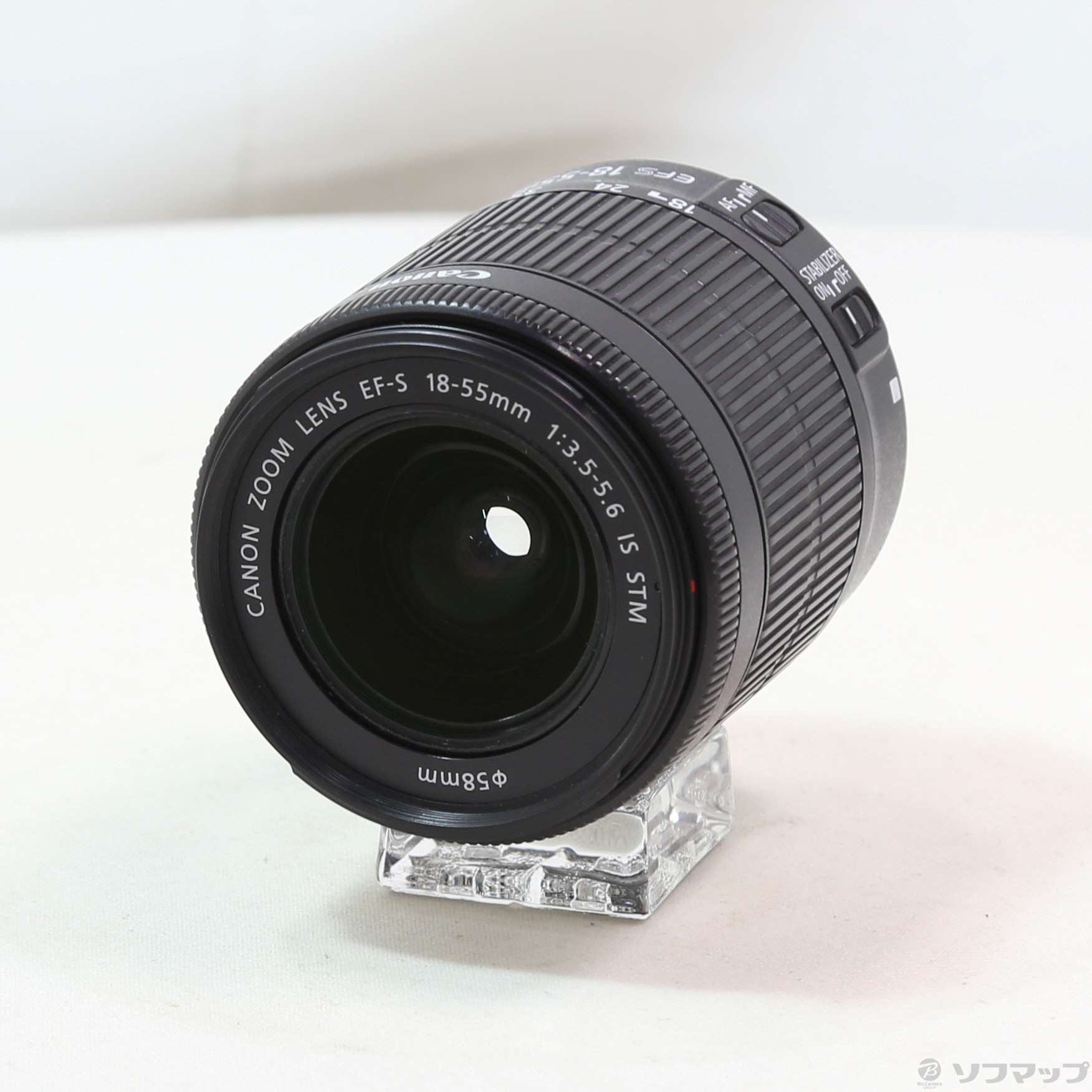 中古】Canon EF-S 18-55mm F3.5-5.6 IS STM (レンズ) [2133075733509