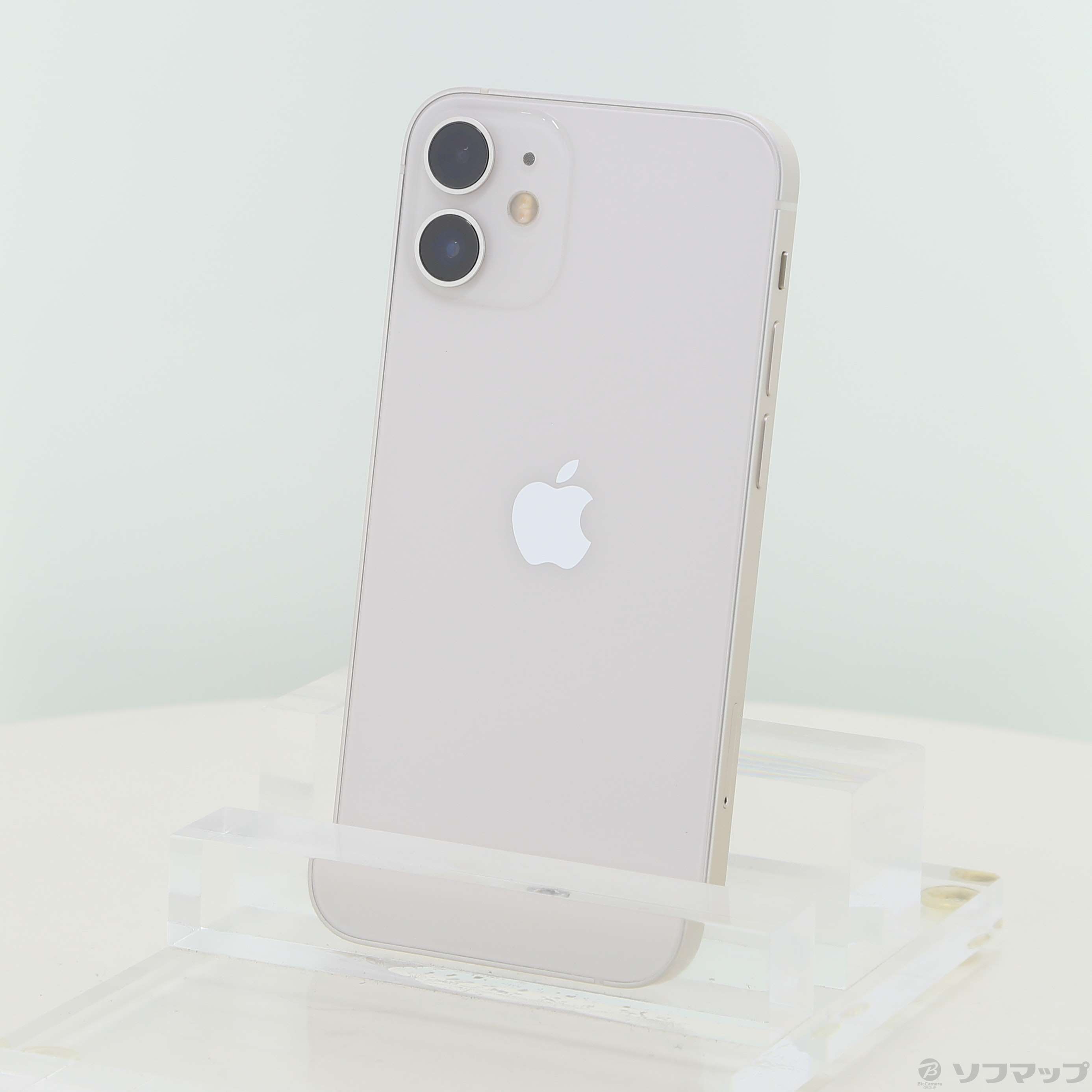 中古】iPhone12 mini 128GB ホワイト MGDM3J／A SIMフリー
