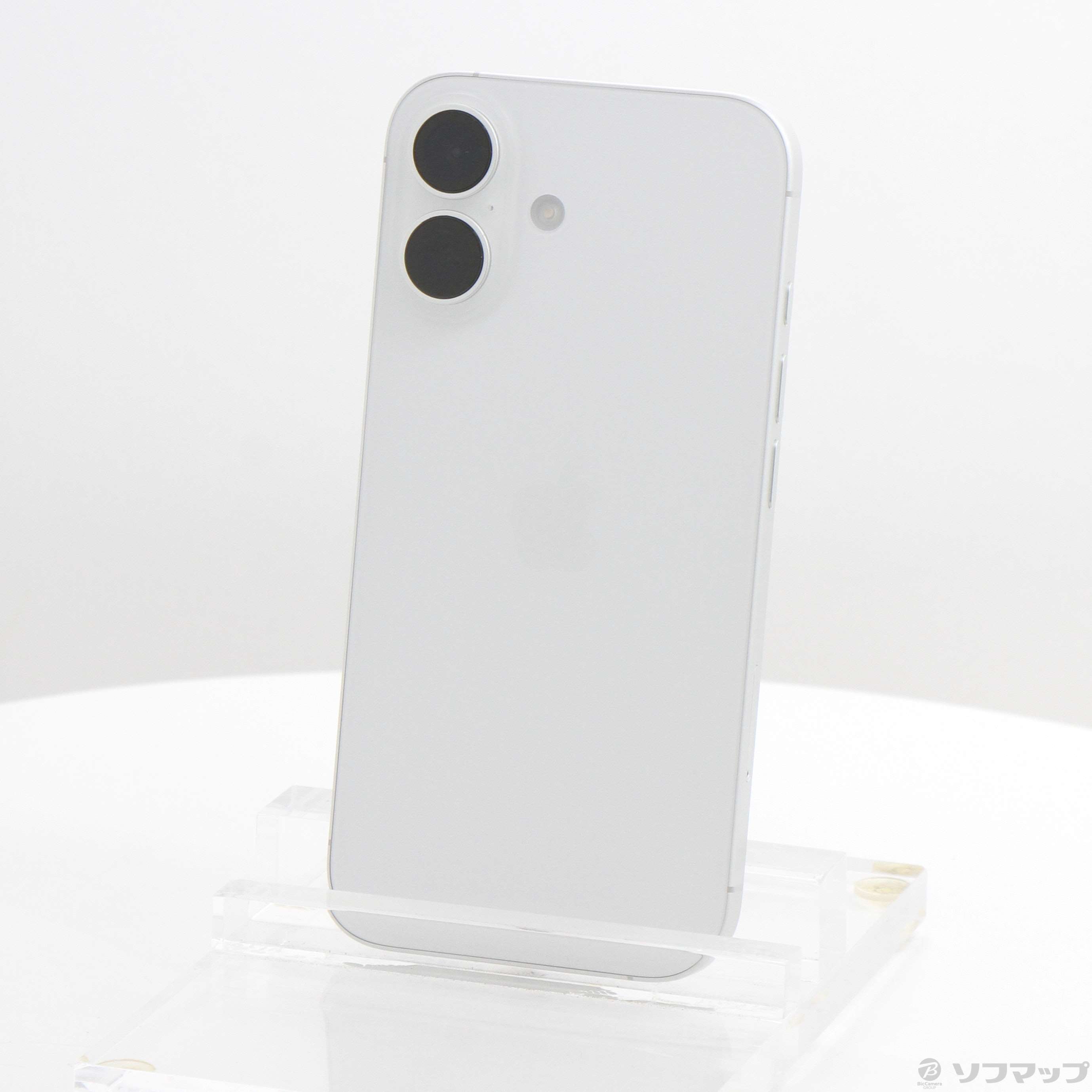 中古】iPhone16 128GB ホワイト MYDR3J／A SIMフリー [2133075783733