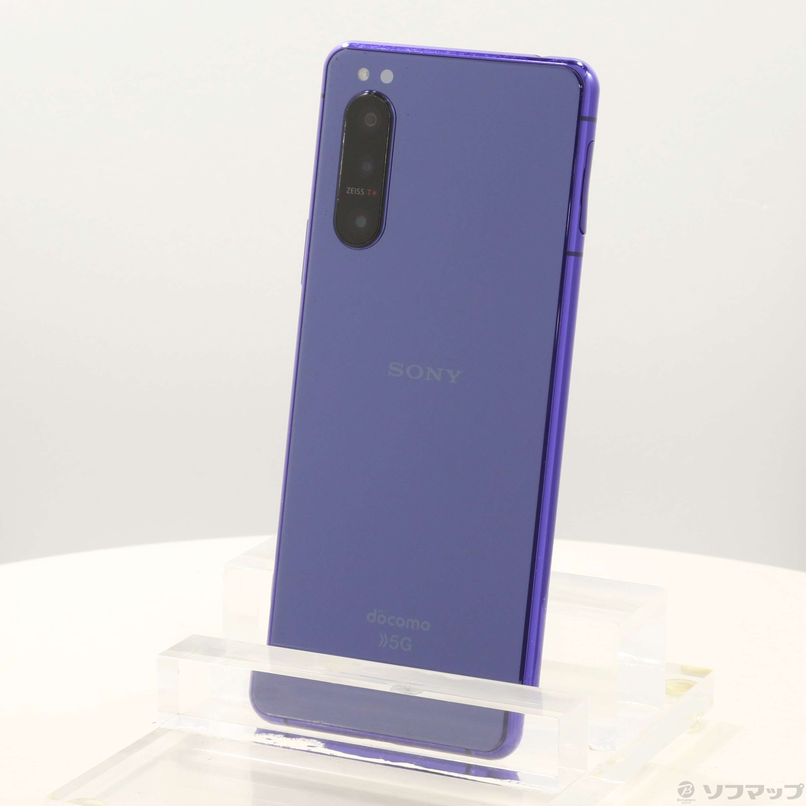 美品Xperia 5 IISO-52A 128GB SIMロック解除済 初期化済 中古】Xperia 5 II 128GB パープル SO-52A docomoロック解除SIMフリー