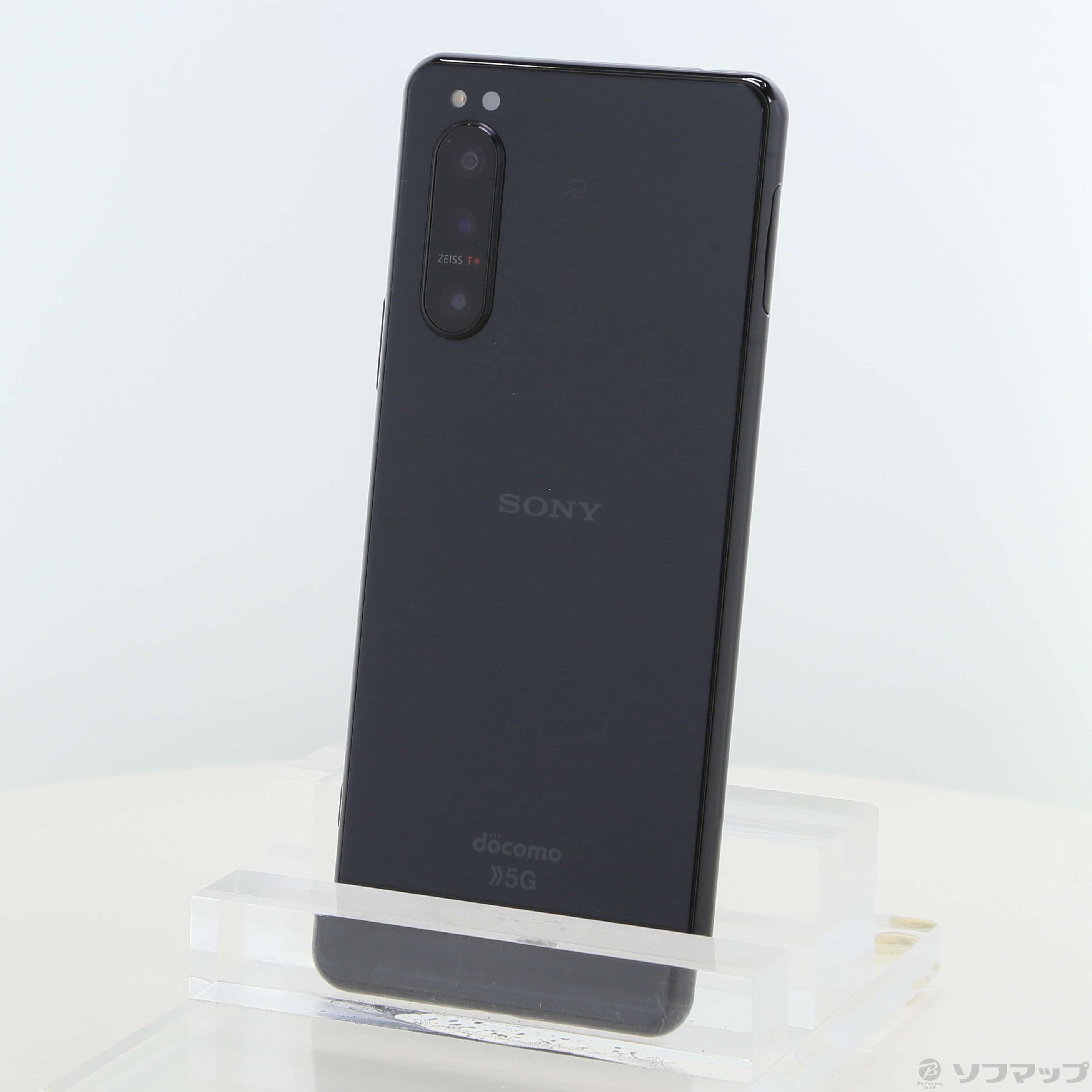 中古】Xperia 5 II 128GB ブラック SO-52A docomoロック解除SIMフリー