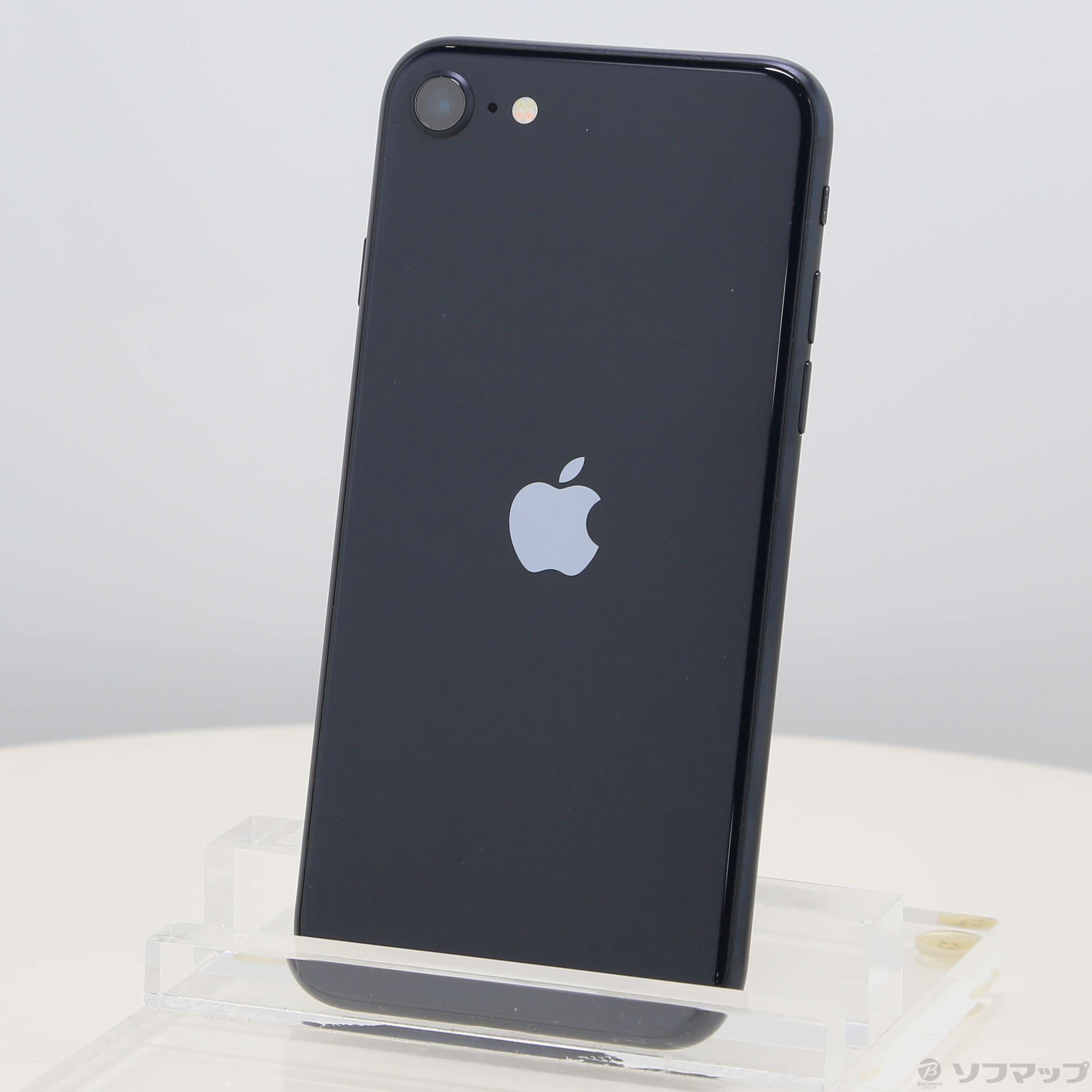 中古】iPhone SE 第3世代 64GB ミッドナイト MMYC3J／A SIMフリー