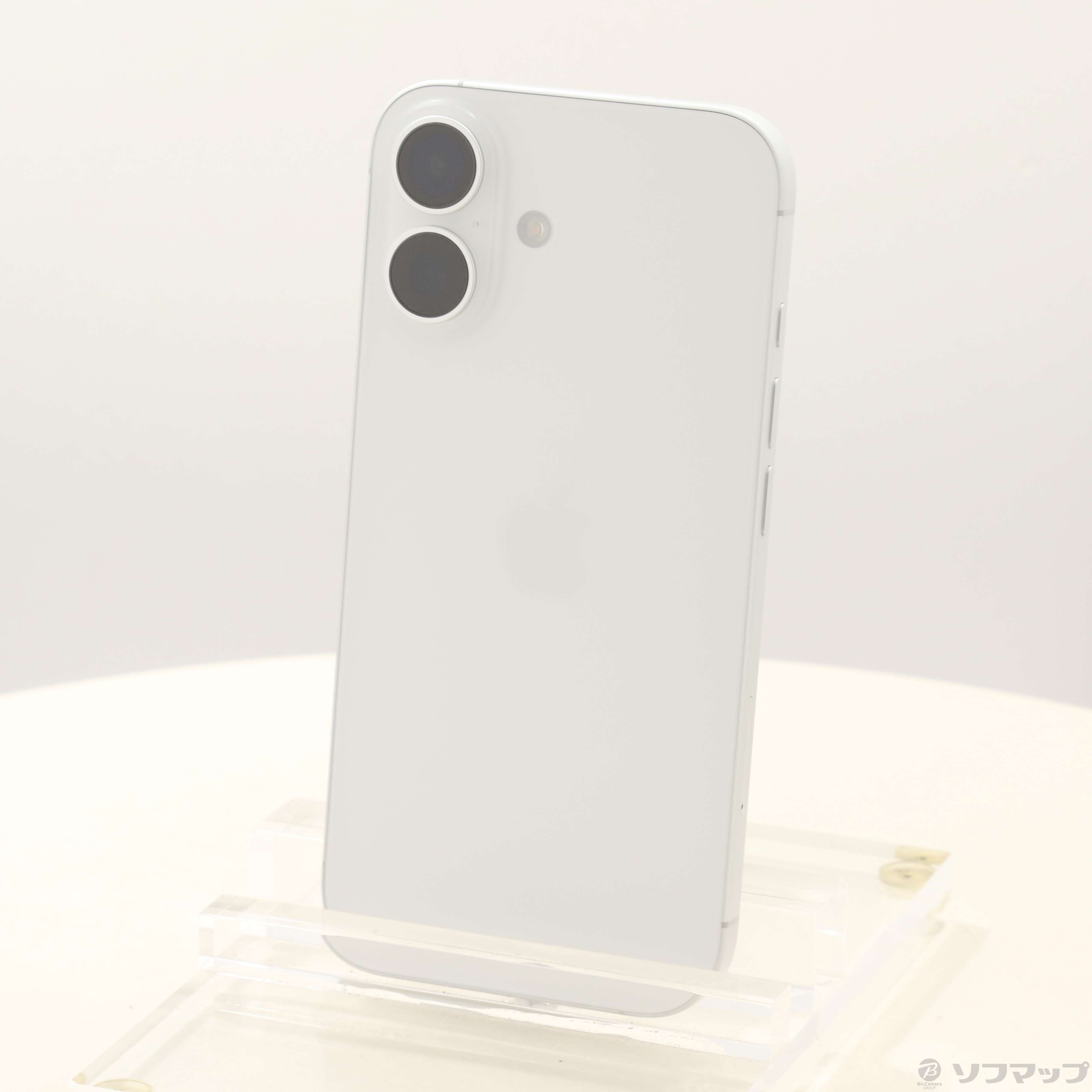 中古】iPhone16 256GB ホワイト MYDX3J／A SIMフリー [2133075866276