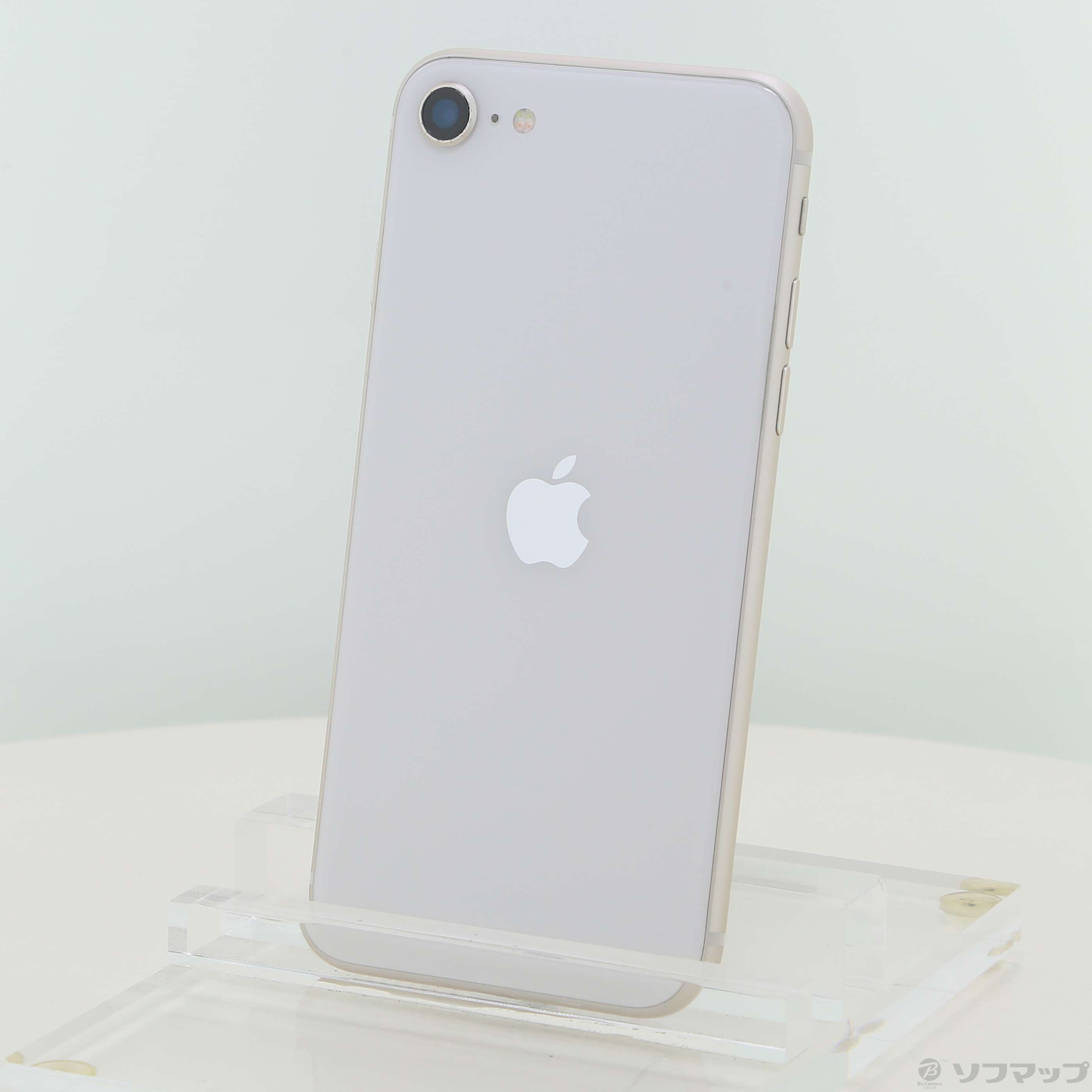 中古】iPhone SE 第3世代 64GB スターライト MMYD3J／A SIMフリー
