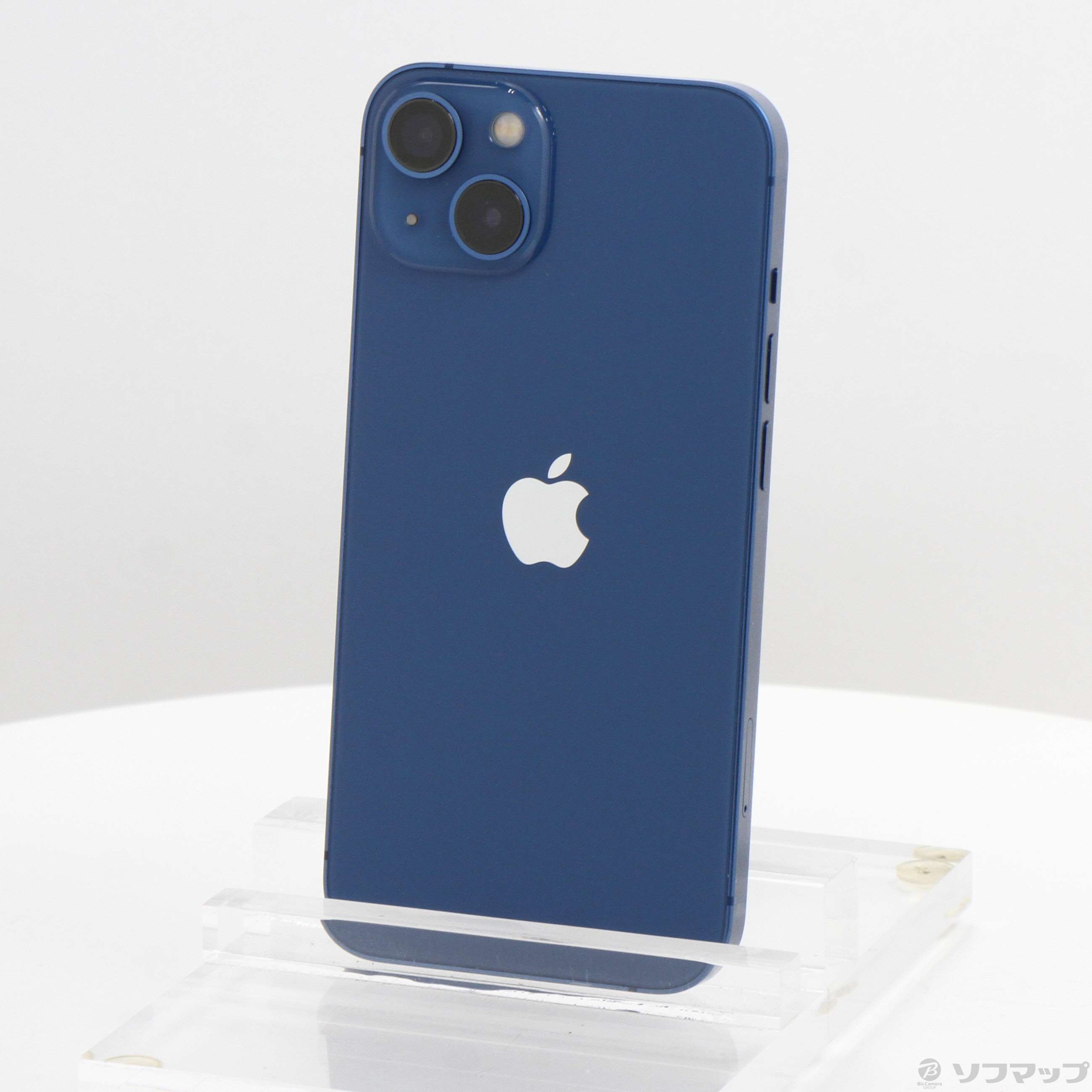 中古】iPhone13 256GB ブルー MLNM3J／A SIMフリー [2133076133834