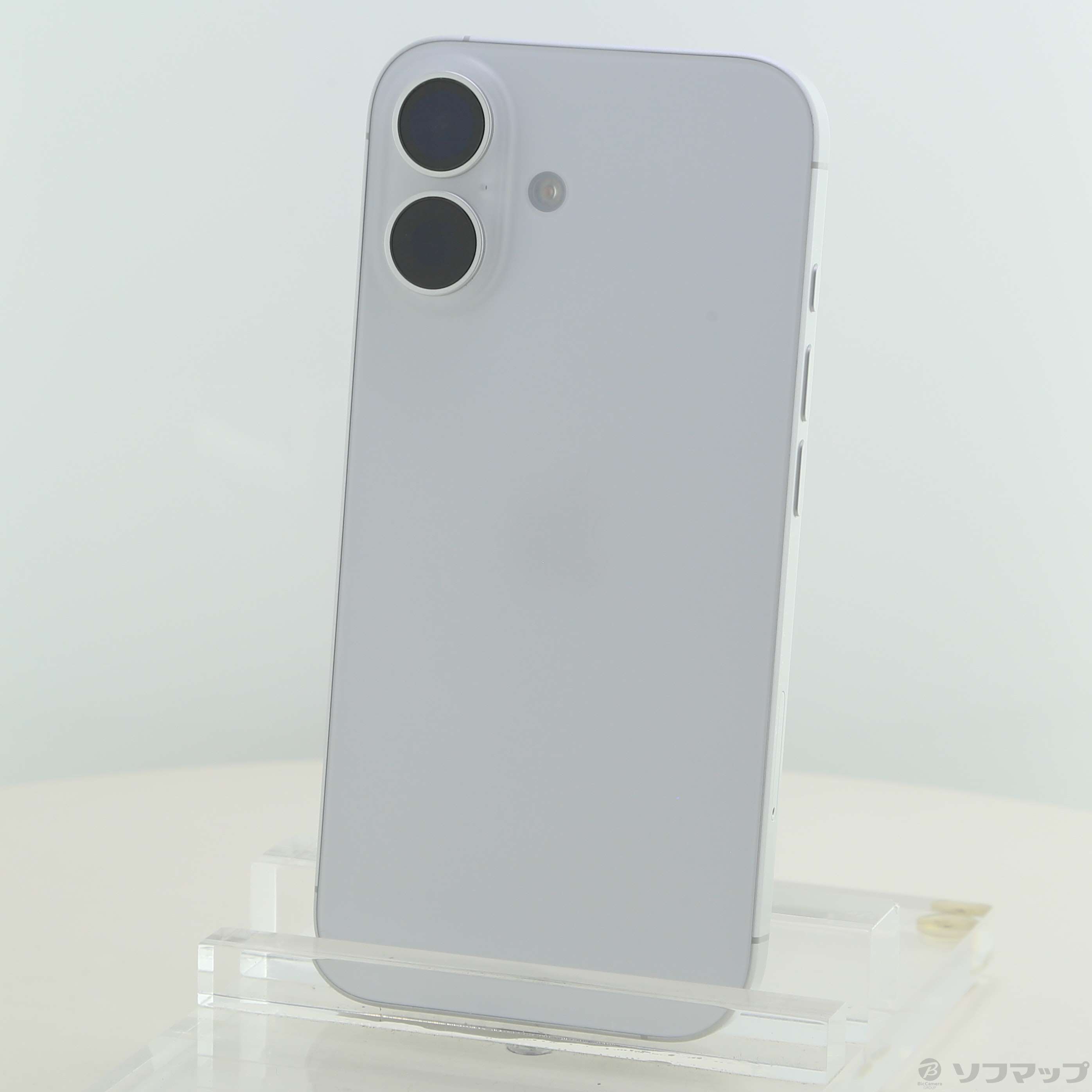 中古】iPhone16 128GB ホワイト MYDR3J／A SIMフリー [2133076136422