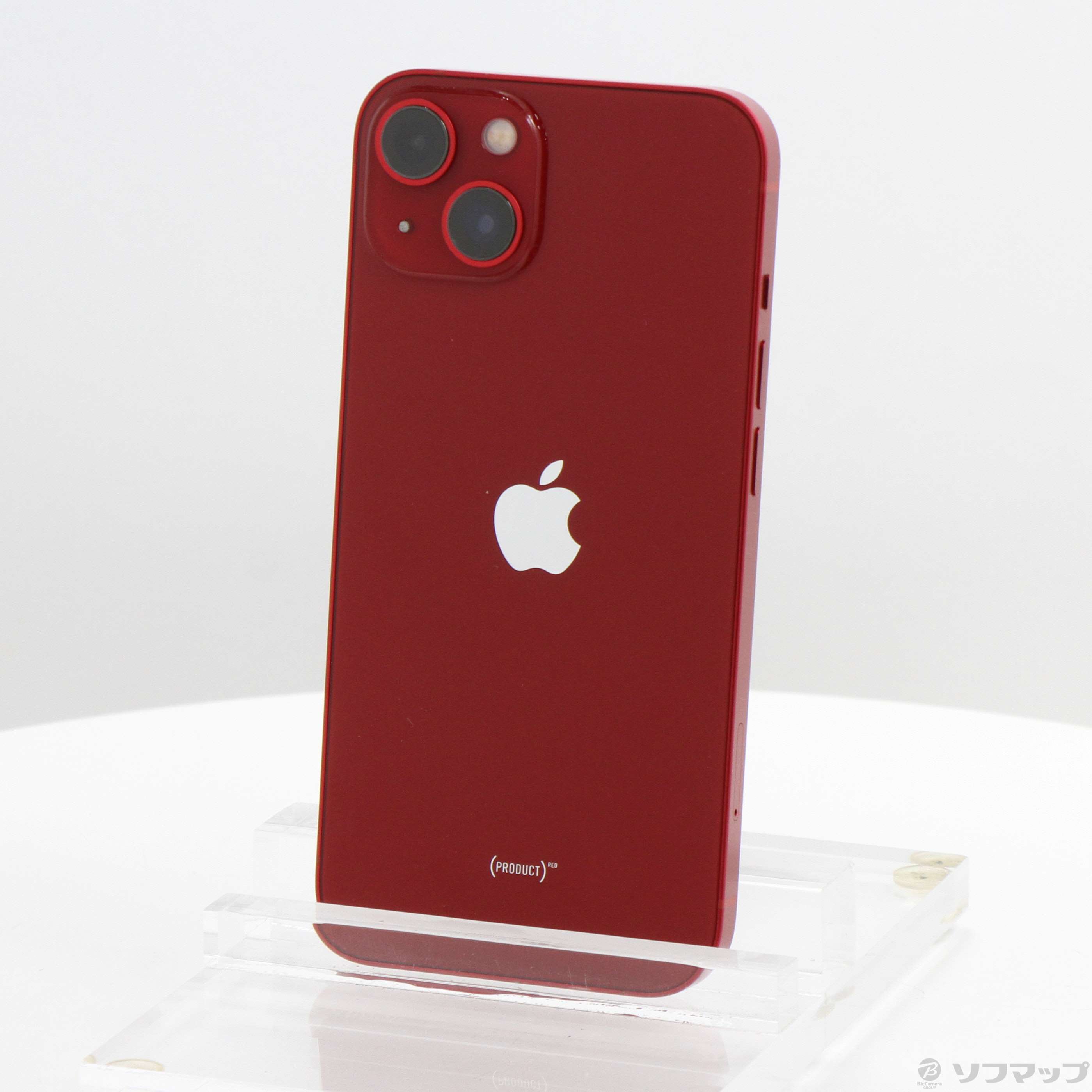 中古】iPhone13 128GB プロダクトレッド MLNF3J／A SIMフリー