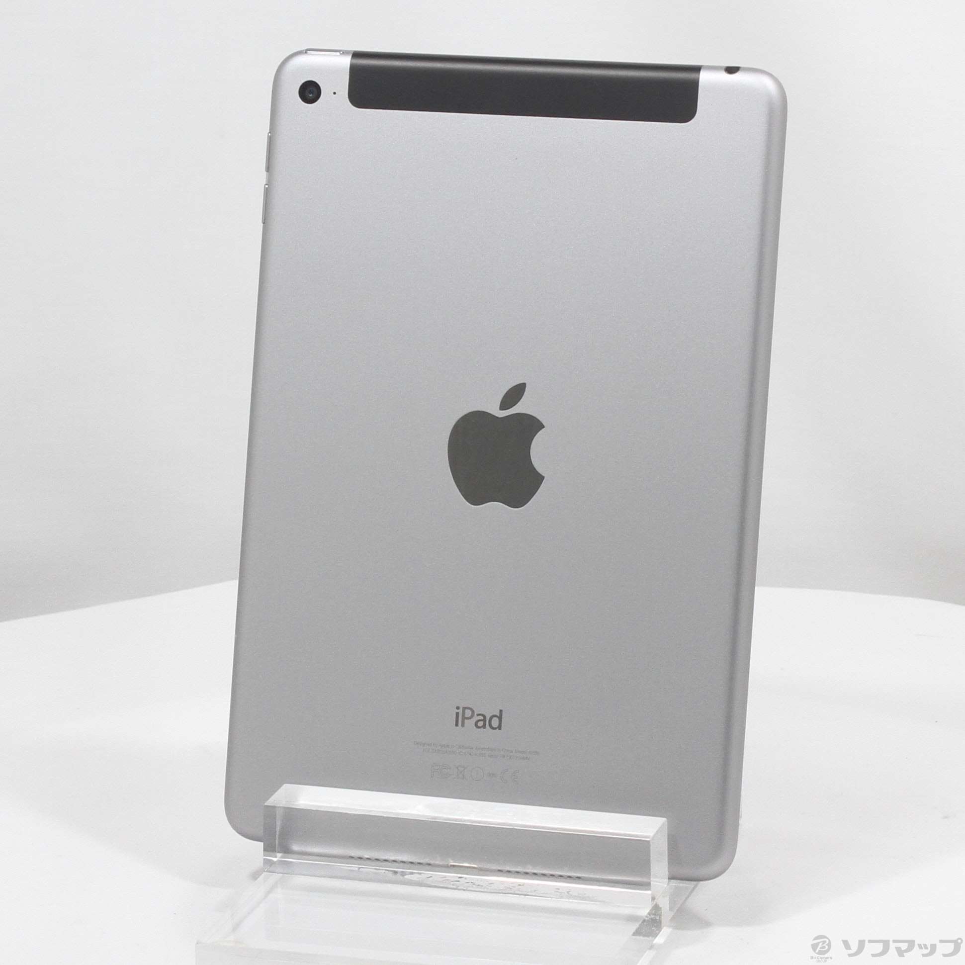 中古】iPad mini 4 128GB スペースグレイ MK762J／A auロック解除SIM