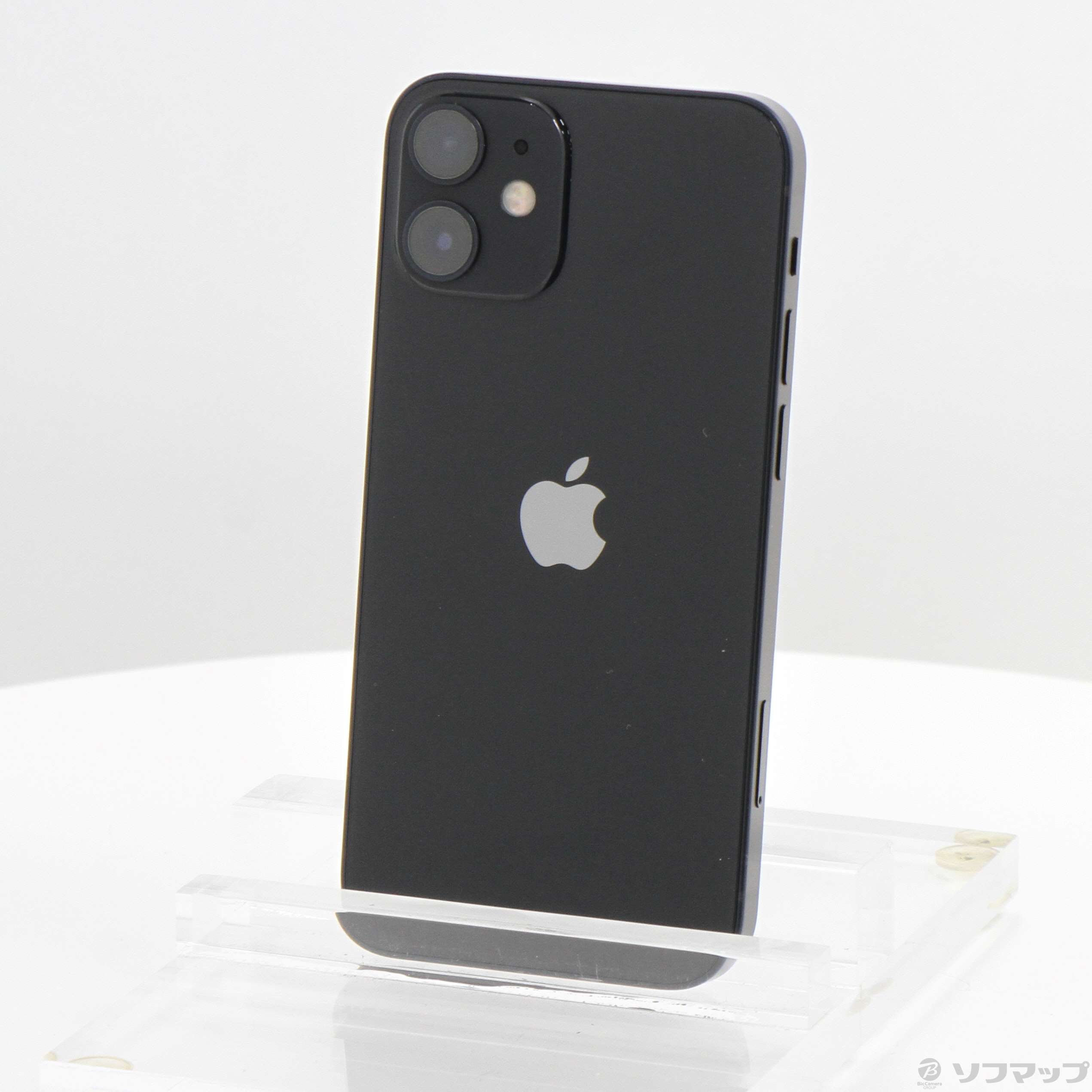 中古】iPhone12 mini 128GB ブラック MGDJ3J／A SIMフリー