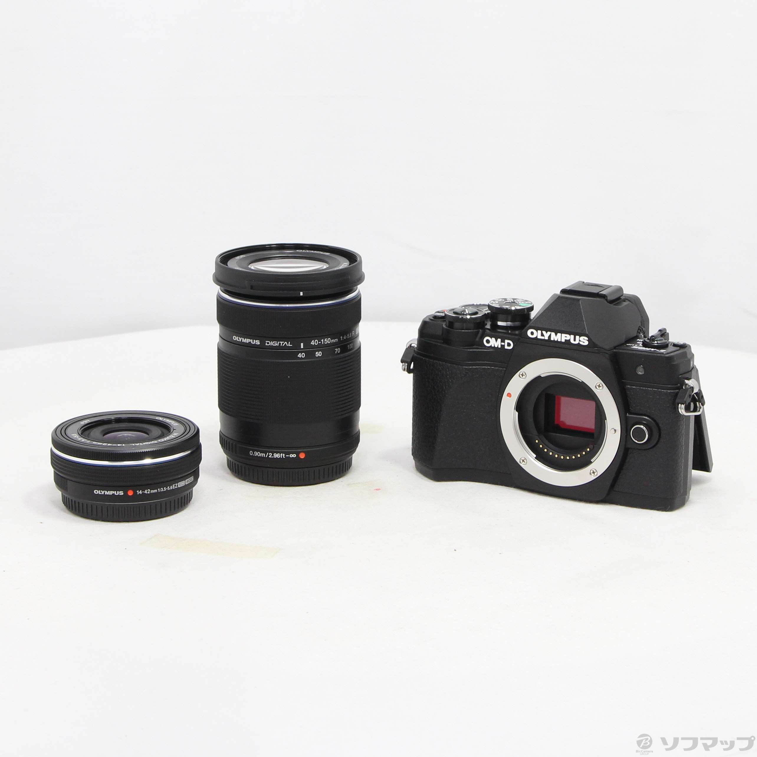 中古】OM-D E-M10 Mark III EZダブルズームキット ブラック