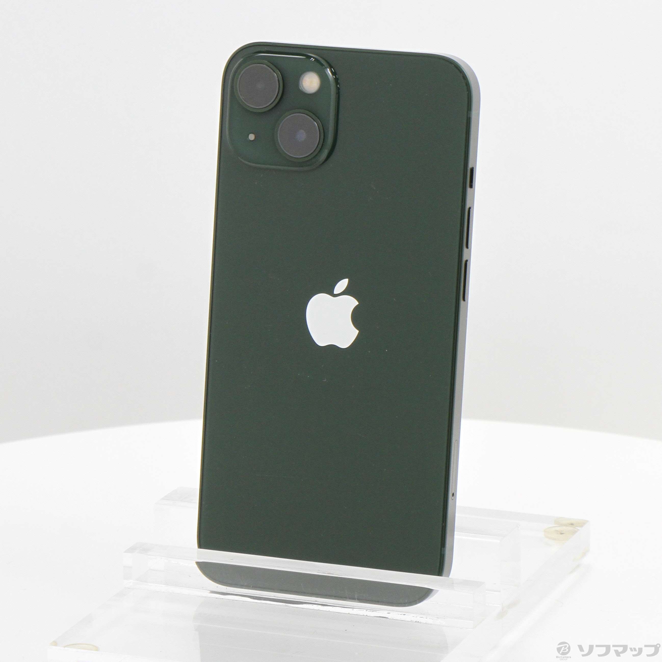 中古】iPhone13 128GB グリーン MNGG3J／A SIMフリー [2133076366706