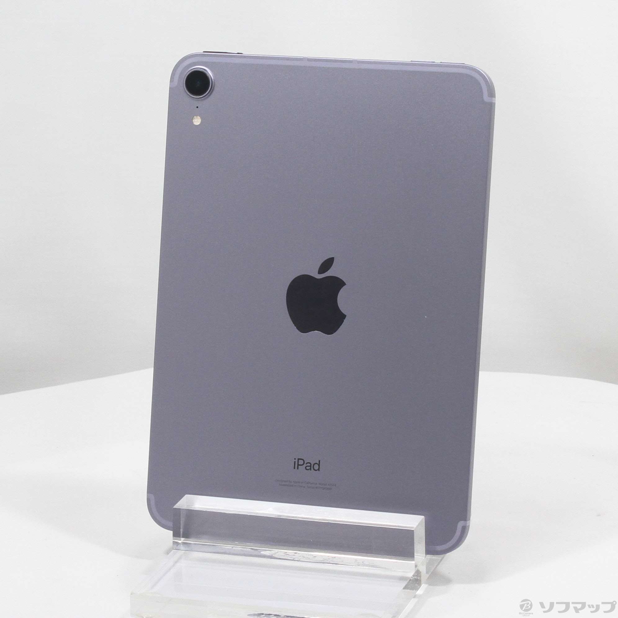 中古】iPad mini 第6世代 64GB パープル MK8E3J／A SIMフリー ［8.3