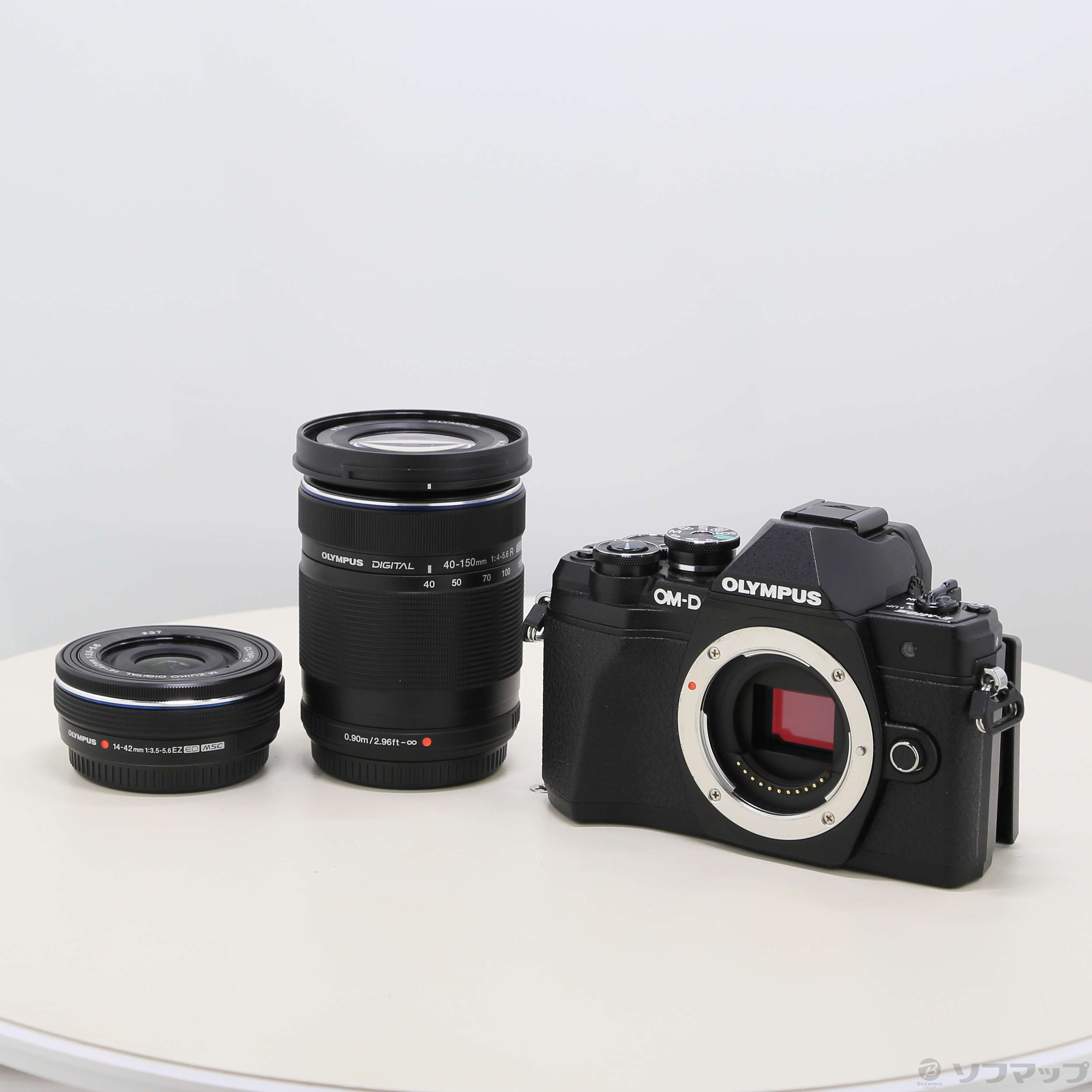 中古】OM-D E-M10 Mark III EZダブルズームキット ブラック