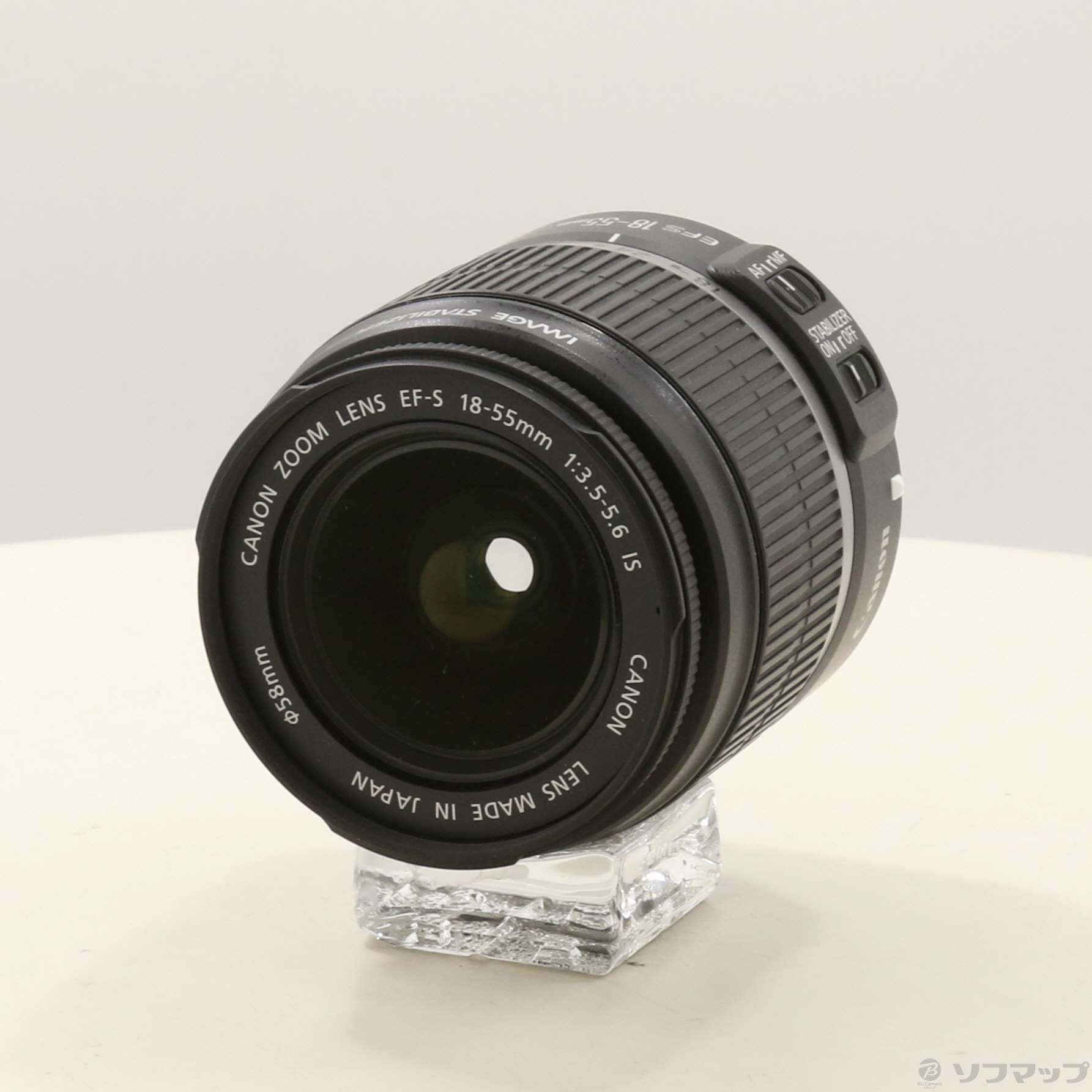 【中古】CANON EFS 18-55mm ズームレンズ 中古】Canon EF-S 18-55mm F3.5-5.6 IS [2133076930822] - リコレ