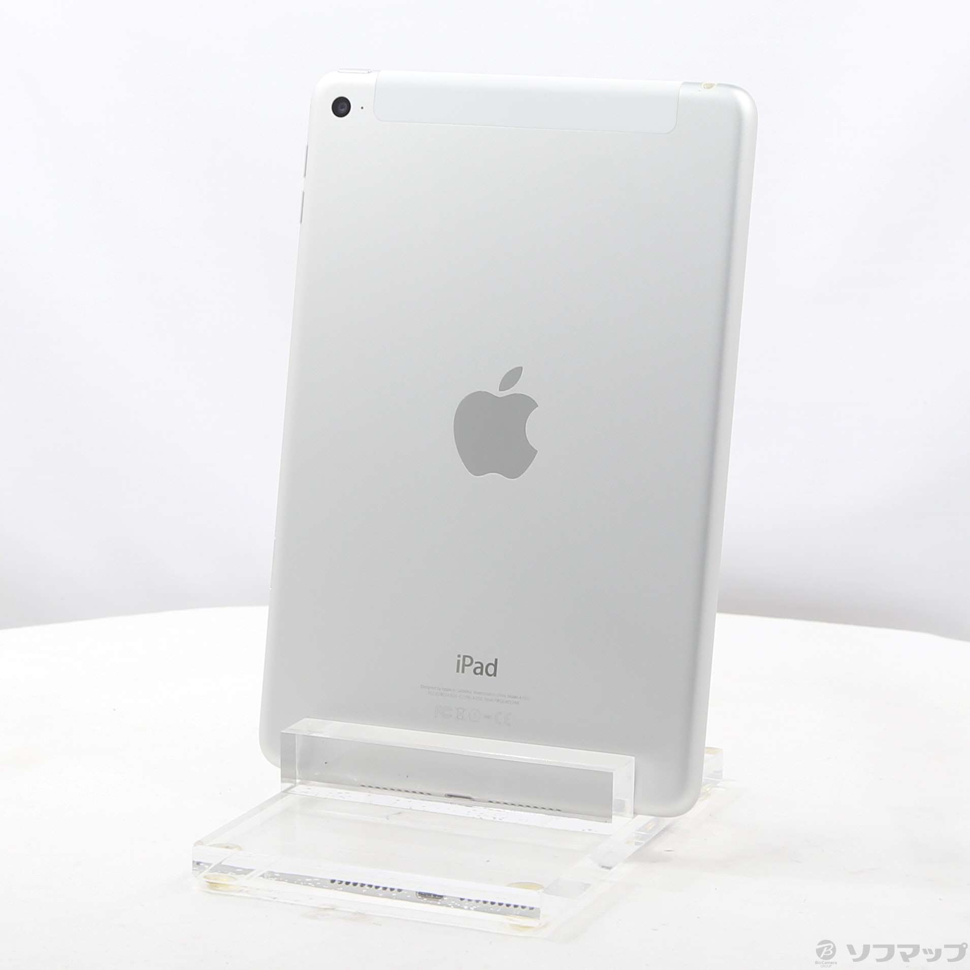 中古】iPad mini 4 64GB シルバー MK732J／A SIMフリー ［7.9インチ
