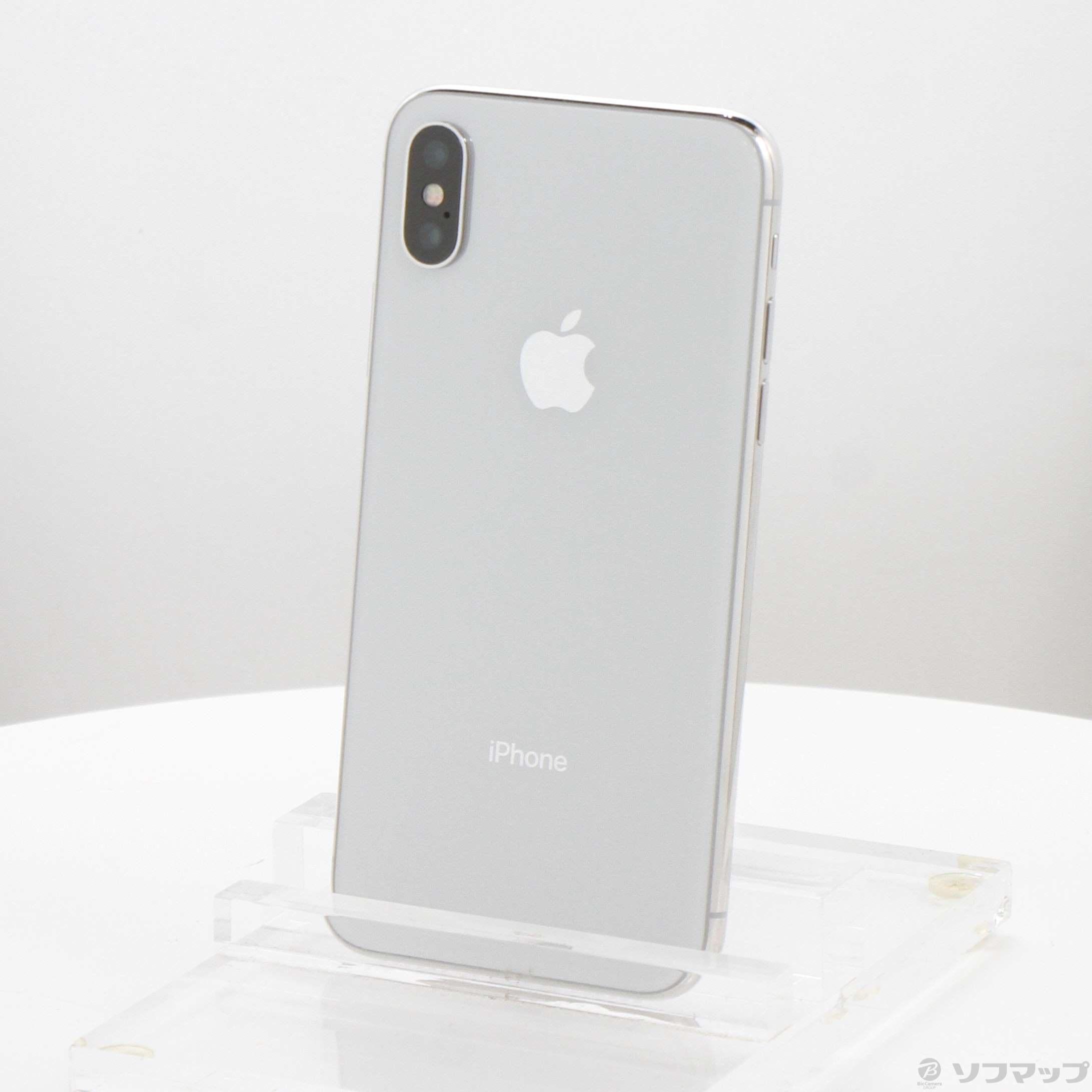 中古】iPhoneX 256GB シルバー MQC22J／A SIMフリー [2133077145270