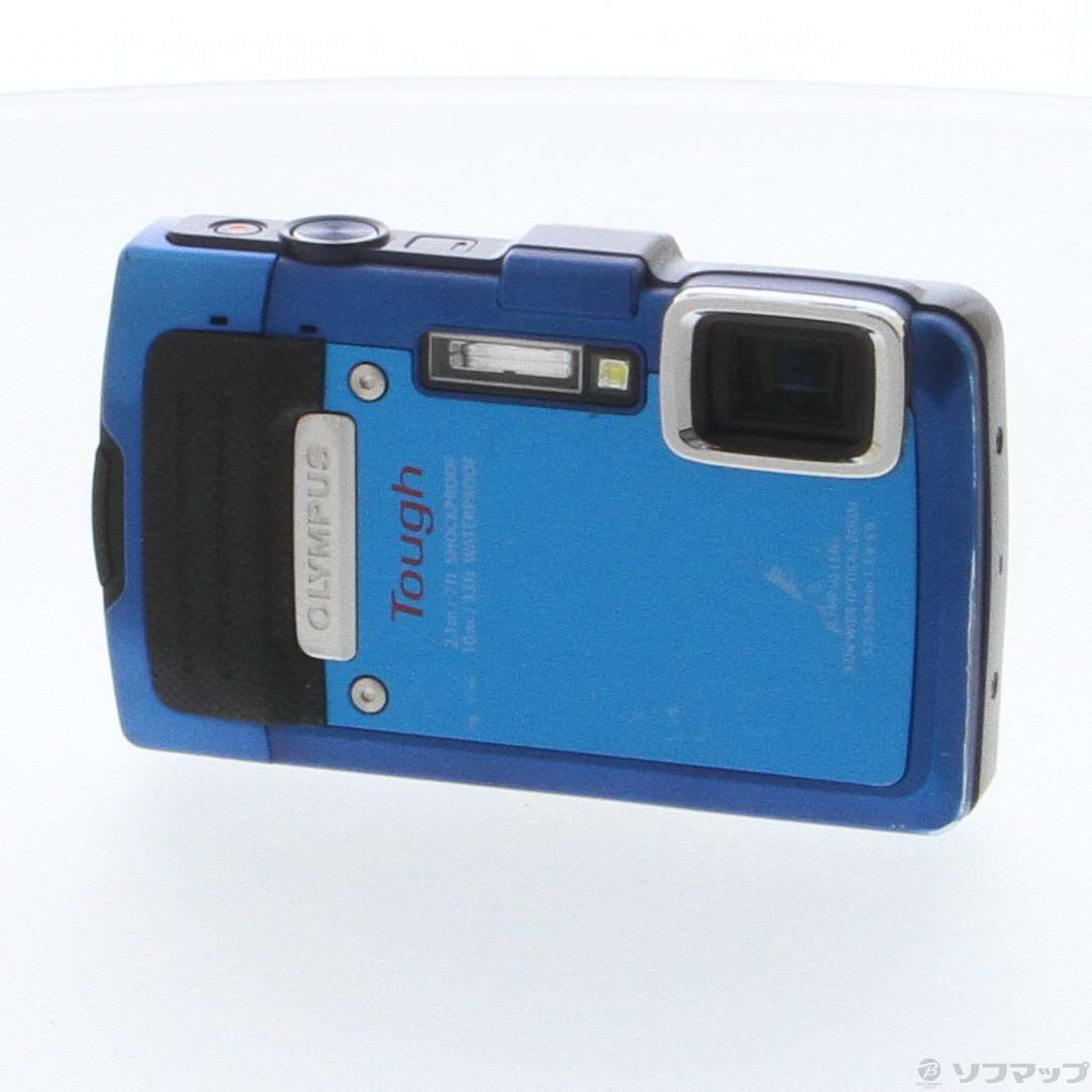 中古】STYLUS TG-835 Tough BLU (1600万画素／5倍／防水／SDXC／ブルー