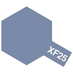 タミヤカラー アクリルミニ XF-25 ライトシーグレイ （つや消し）