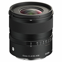 SIGMA(�V�O�}) �J���������Y 15mm F1.4 DC Contemporary �m�\�j�[E /�P�œ_�����Y�n