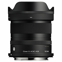 SIGMA(�V�O�}) �J���������Y 15mm F1.4 DC Contemporary �m�L���m��RF /�P�œ_�����Y�n