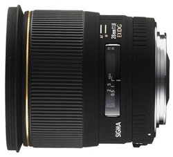交換レンズ　28mm F1.8 EX DG ASPHERICAL MACRO （ソニー）    ［ソニーA(α) /単焦点レンズ］