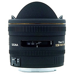 中古】SIGMA 10mm F2.8 EX DC FISHEYE HSM (Canon用) (レンズ