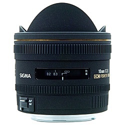 カメラレンズ 10mm F2.8 EX DC FISHEYE HSM APS-C用 ブラック [シグマ /単焦点レンズ]  ブラック  ［シグマ /単焦点レンズ］