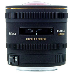 カメラレンズ 4.5mm F2.8 EX DC CIRCULAR FISHEYE HSM APS-C用 ブラック [シグマ /単焦点レンズ]  ブラック  ［シグマ /単焦点レンズ］