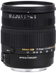 17-70mm F2.8-4 DC MACRO OS HSM（ニコン）    ［ニコンF /ズームレンズ］