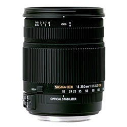 カメラレンズ 18-250mm F3.5-6.3 DC OS HSM  ブラック  ［ソニーA(α) /ズームレンズ］