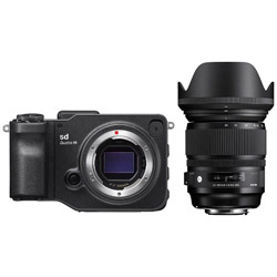 SIGMA sd Quattro H ミラーレス一眼カメラ 24-105mm F4 DG OS HSM Art レンズキット  ブラック  ［ズームレンズ］